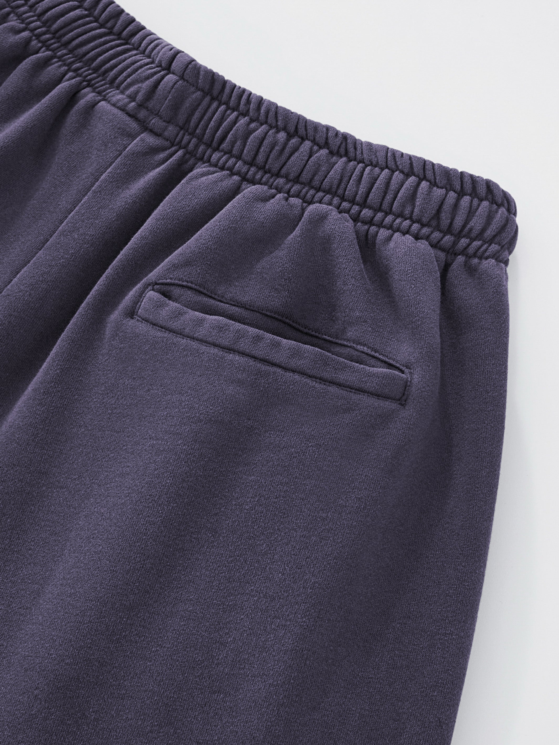SMILEY PATCH SWEATPANTS - MIDNIGHT LAVENDER-Fineriform