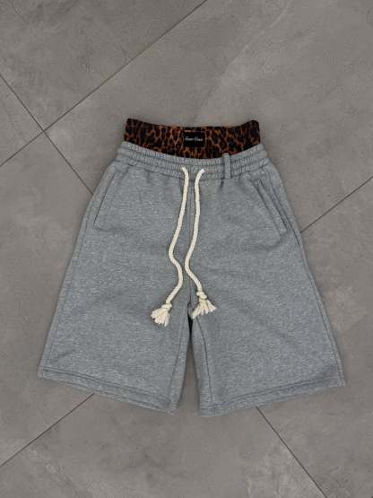 Double drawstring shorts-Fineriform