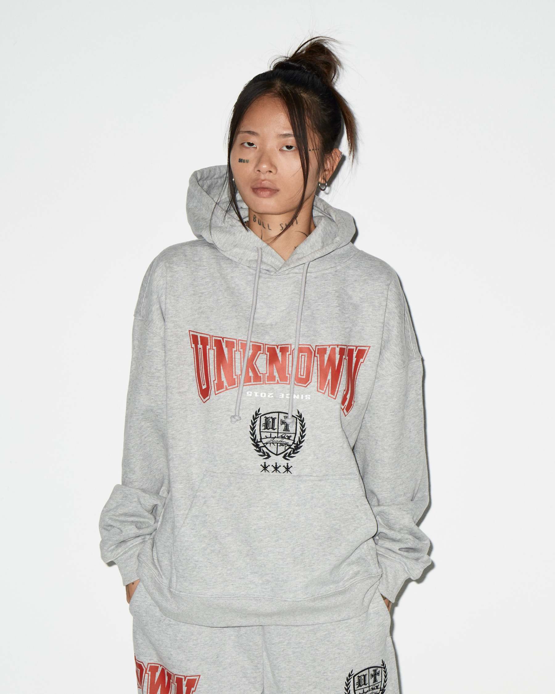 GREY BULLY HOODIE-Fineriform