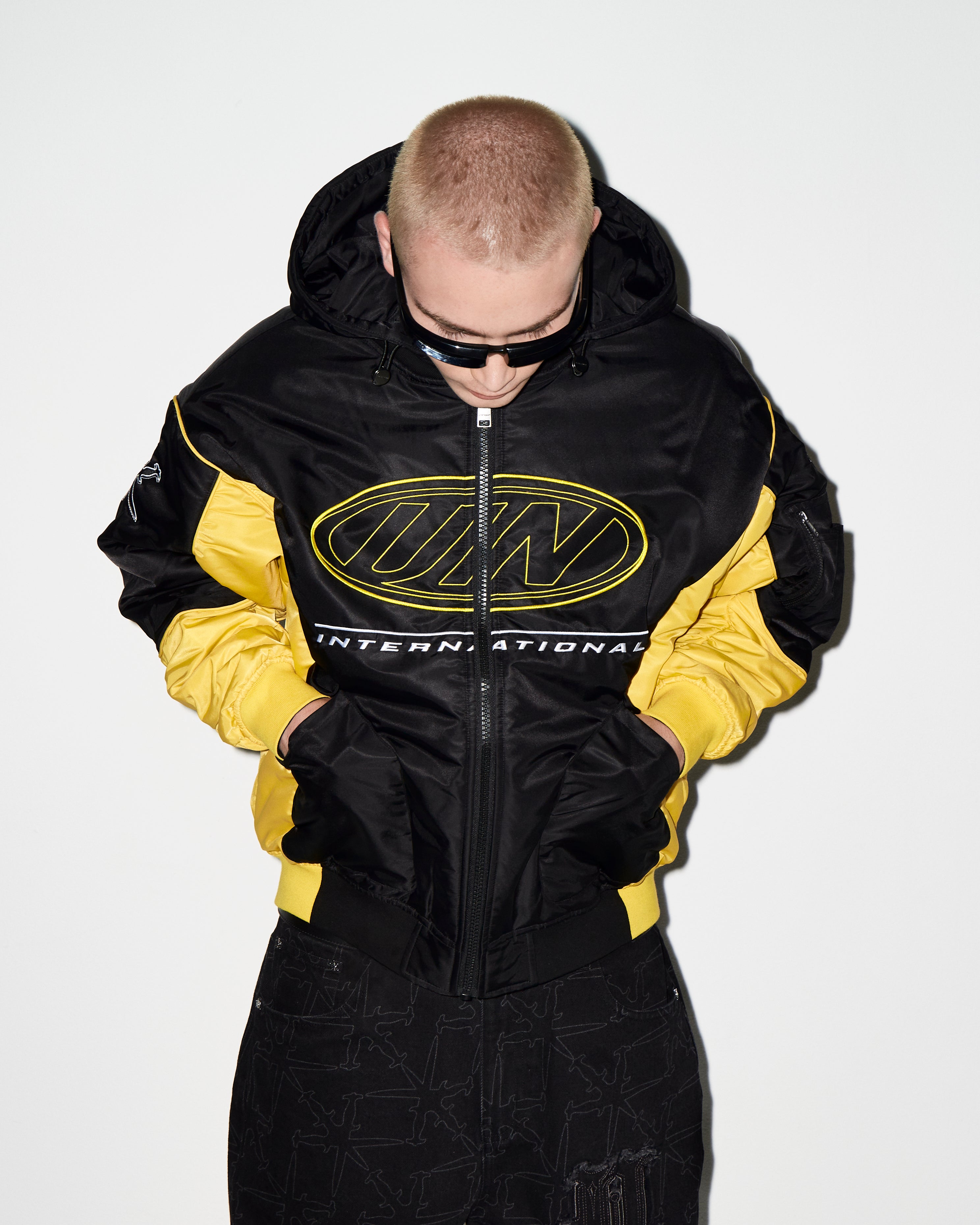 NYLON RACING JACKET-Fineriform