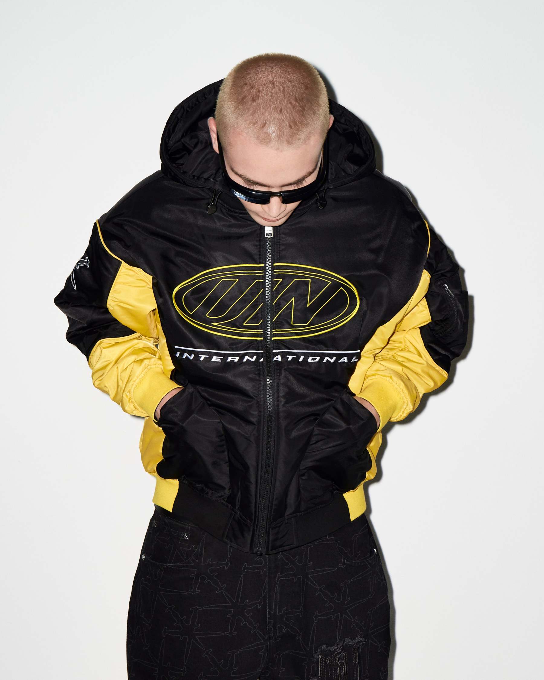 NYLON RACING JACKET-Fineriform