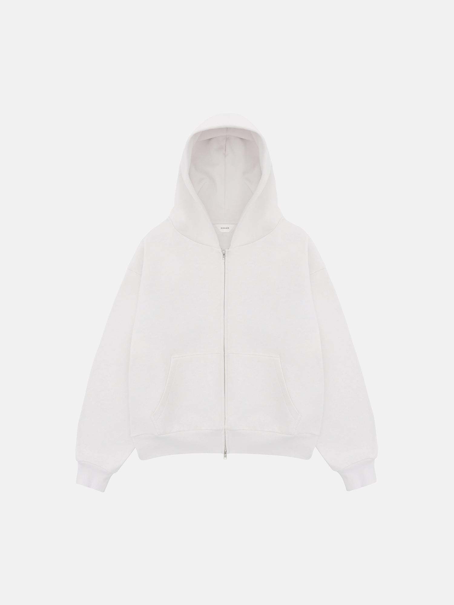 THE BLANC ZIP HOODIE - BLANC-Fineriform
