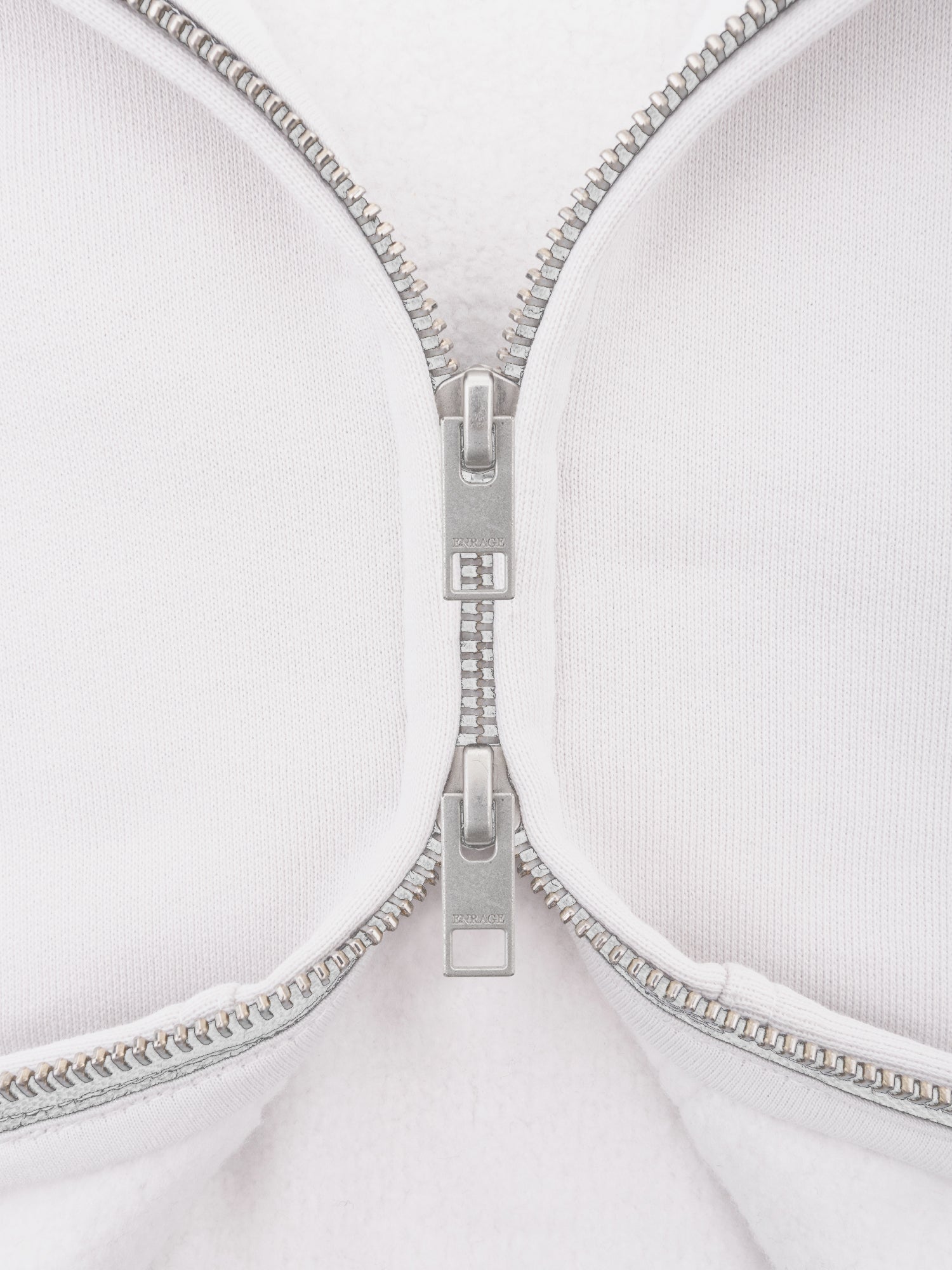 THE BLANC ZIP HOODIE - BLANC-Fineriform
