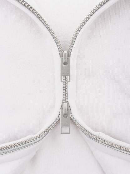 THE BLANC ZIP HOODIE - BLANC-Fineriform