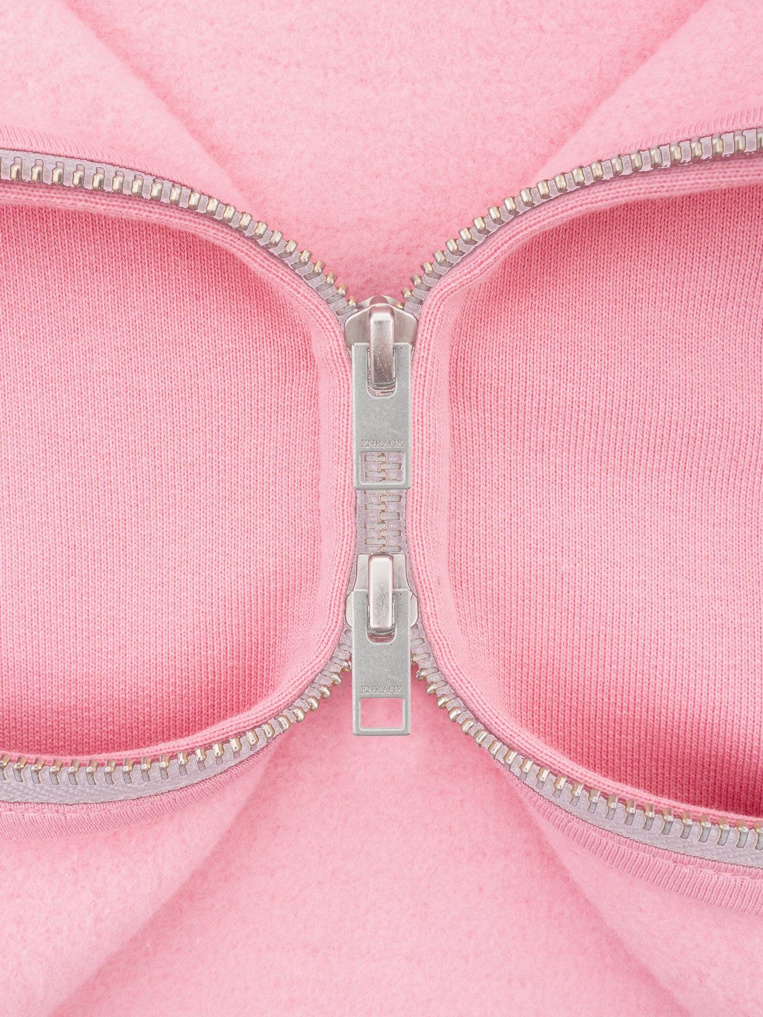 THE BLANC ZIP HOODIE - PINK-Fineriform