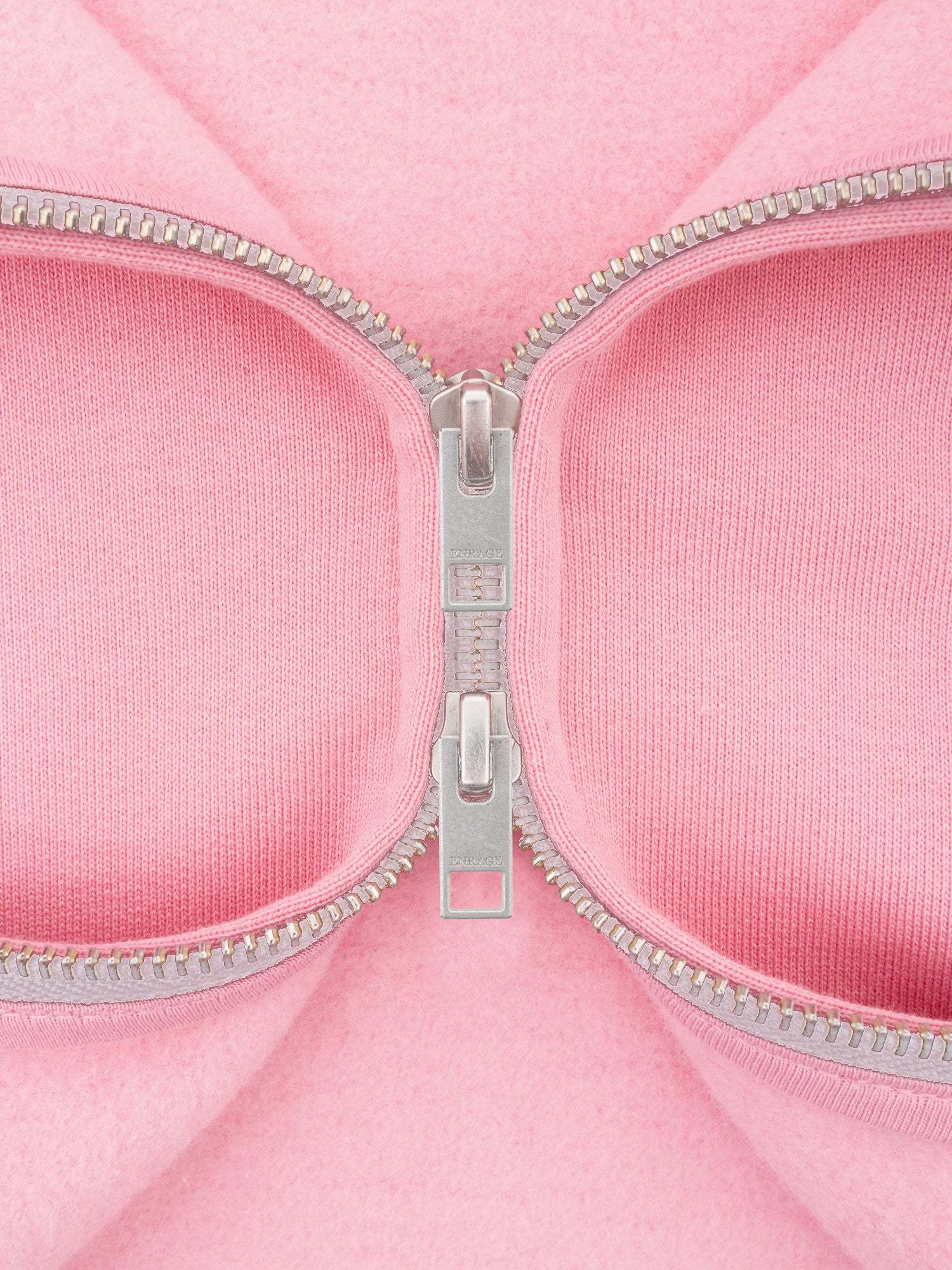 THE BLANC ZIP HOODIE - PINK-Fineriform