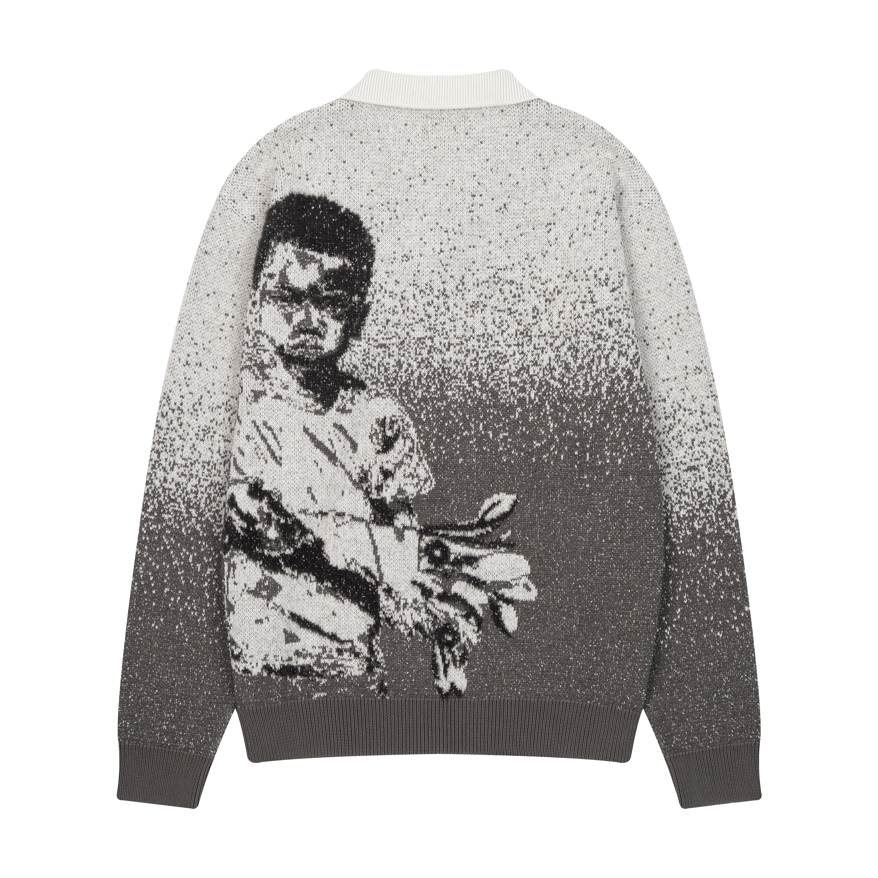 "bouqet" Knit grey-Fineriform