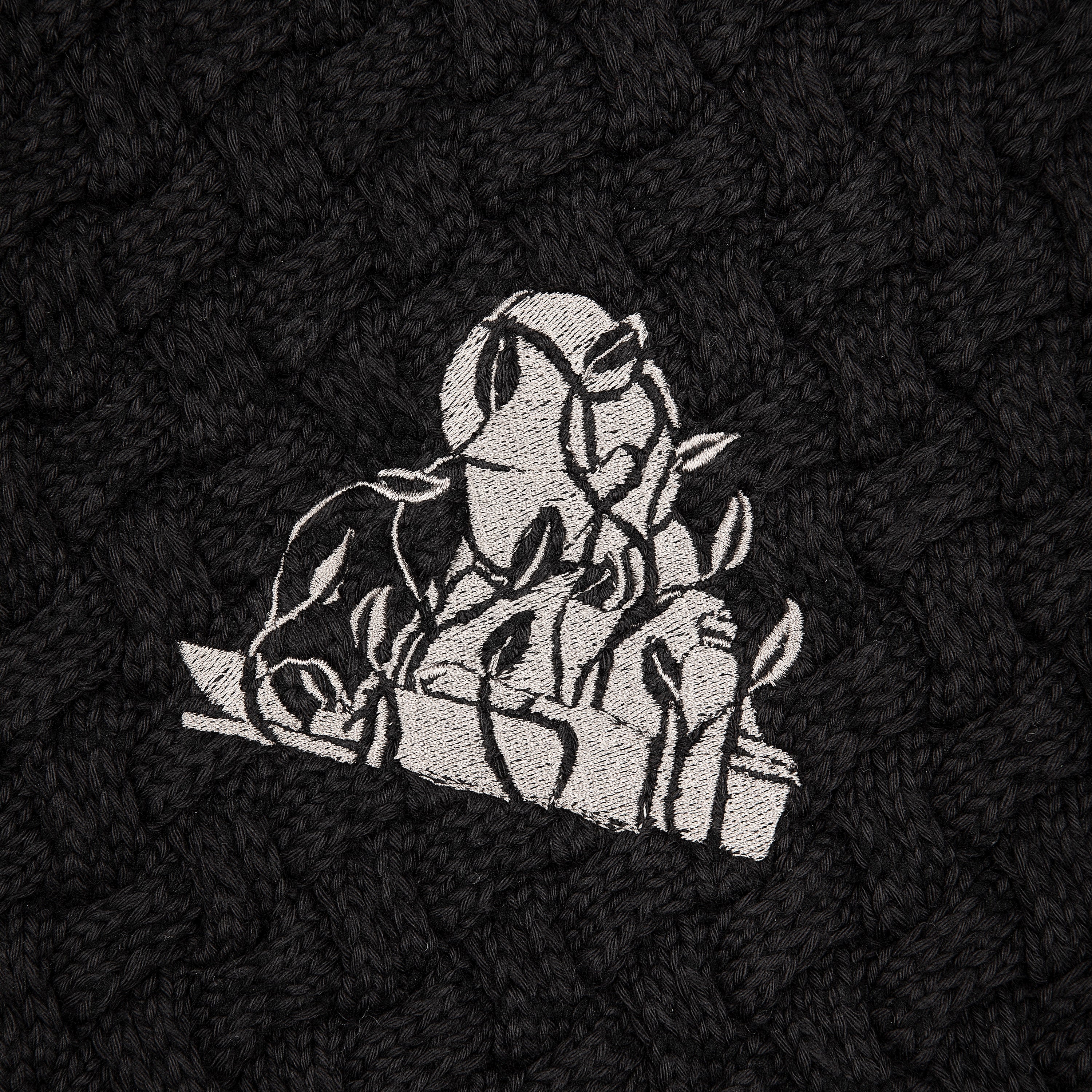 "garden of eden" Cardigan anthracite-Fineriform