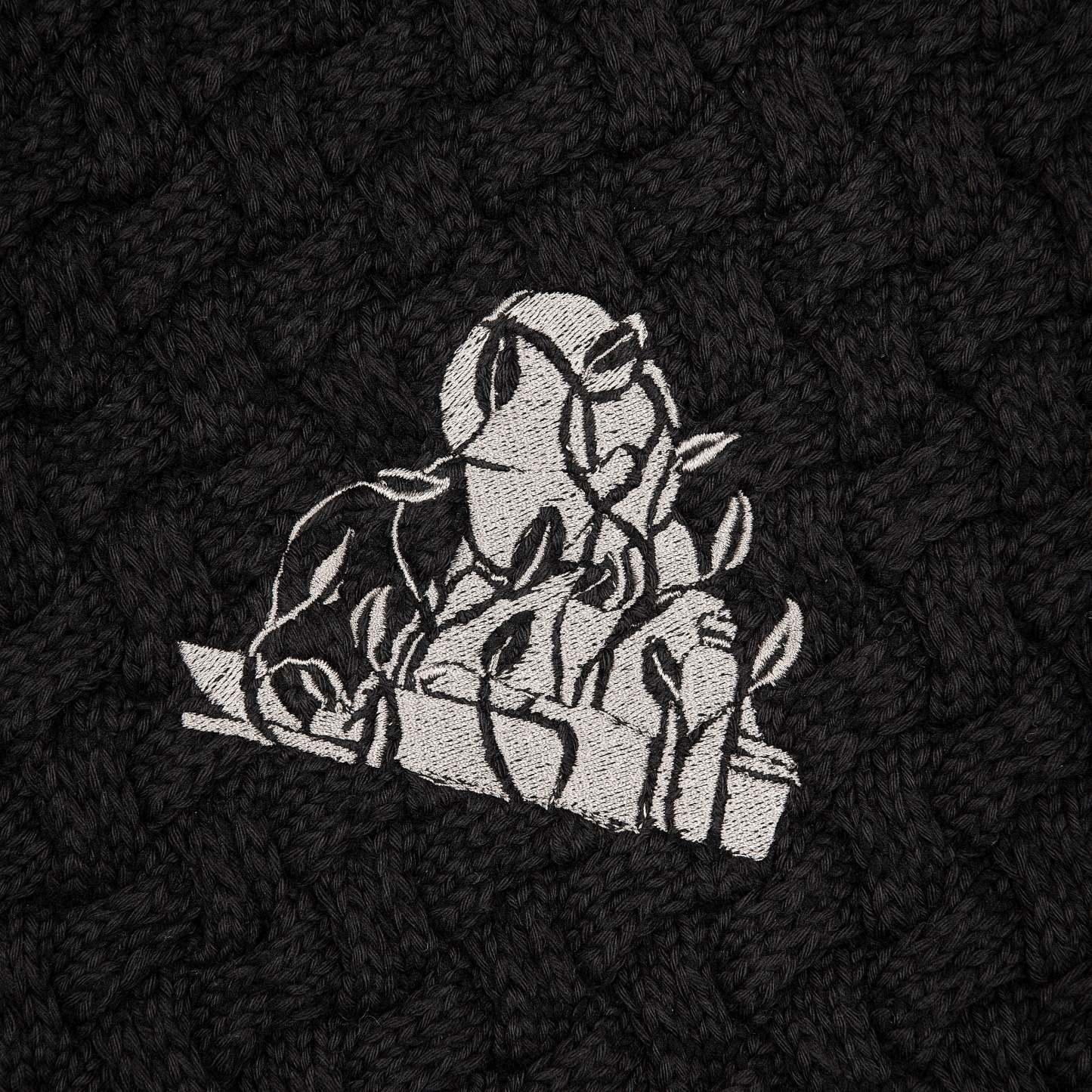 "garden of eden" Cardigan anthracite-Fineriform