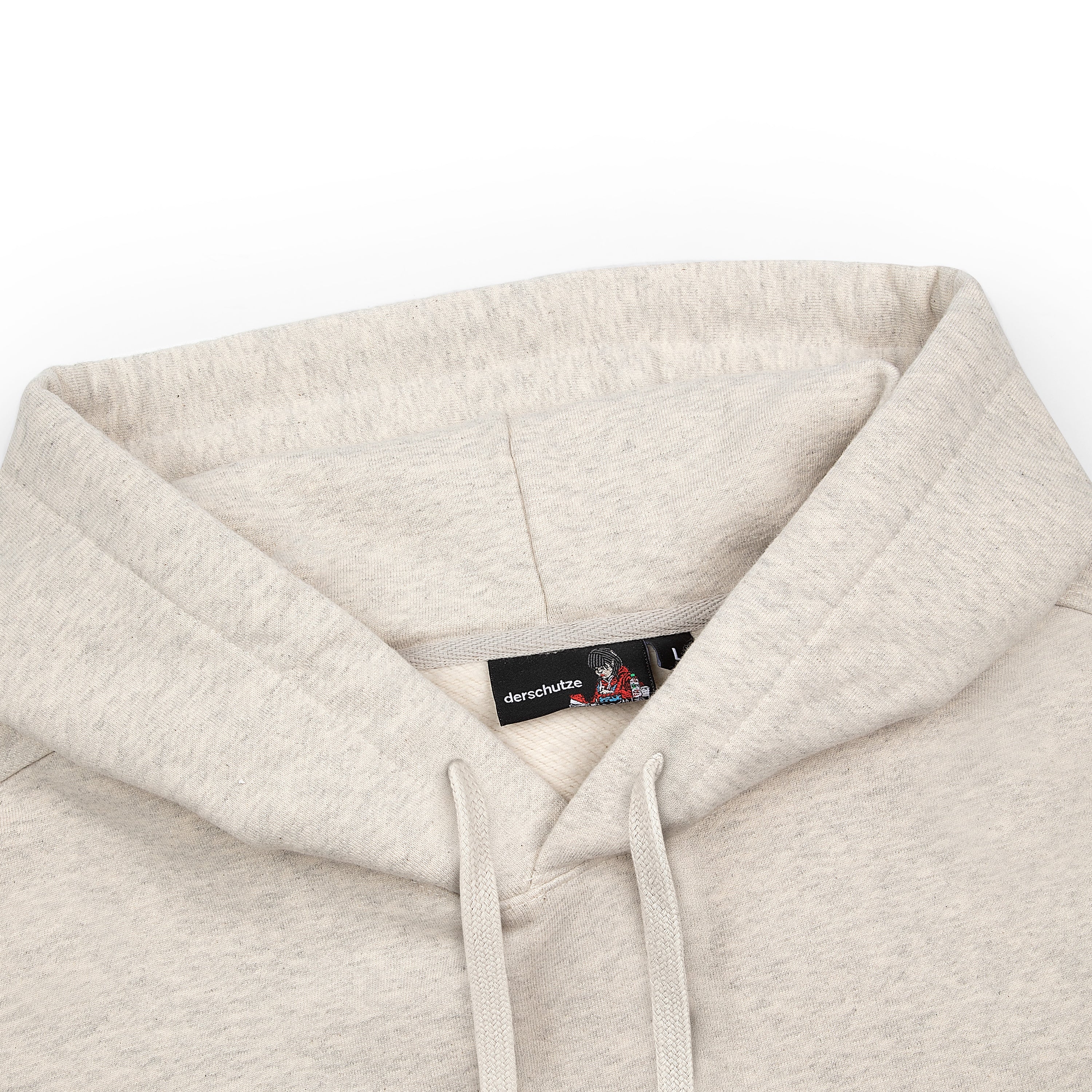 "blossom" Hoodie grey melange-Fineriform