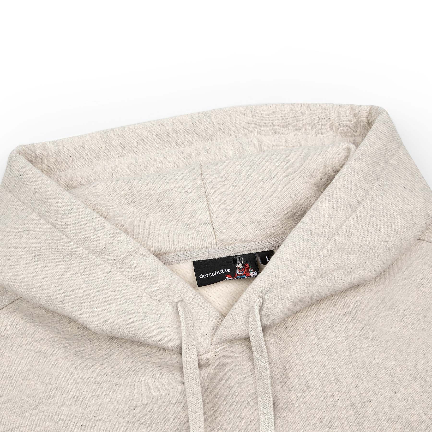 "blossom" Hoodie grey melange-Fineriform