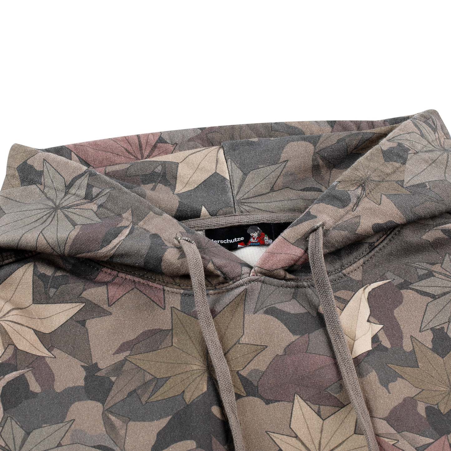 "origami" Hoodie printed camo-Fineriform