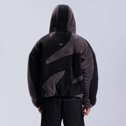Fluffy Sherpa Jacket-Fineriform