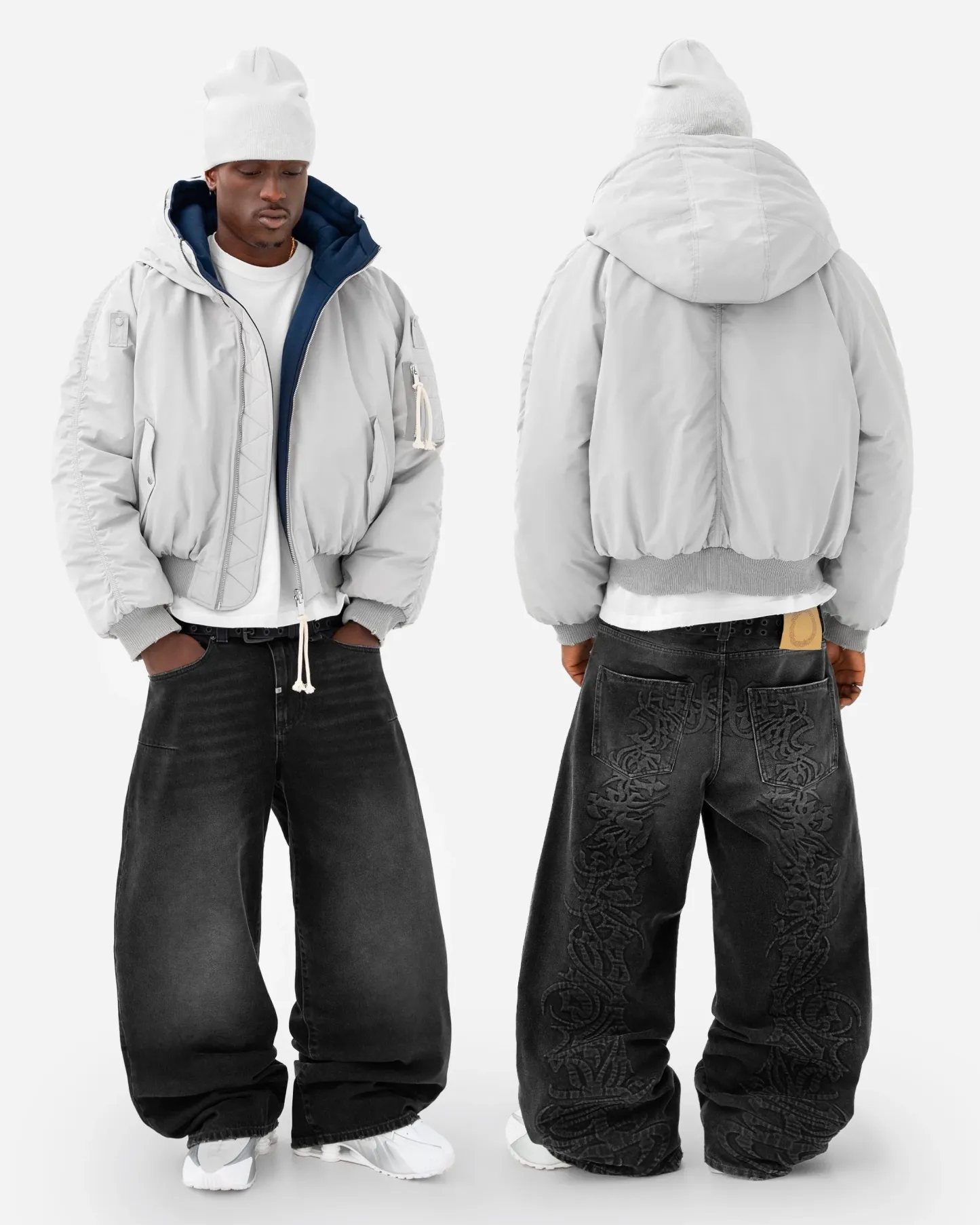 Fur Bomber Jacket-Fineriform