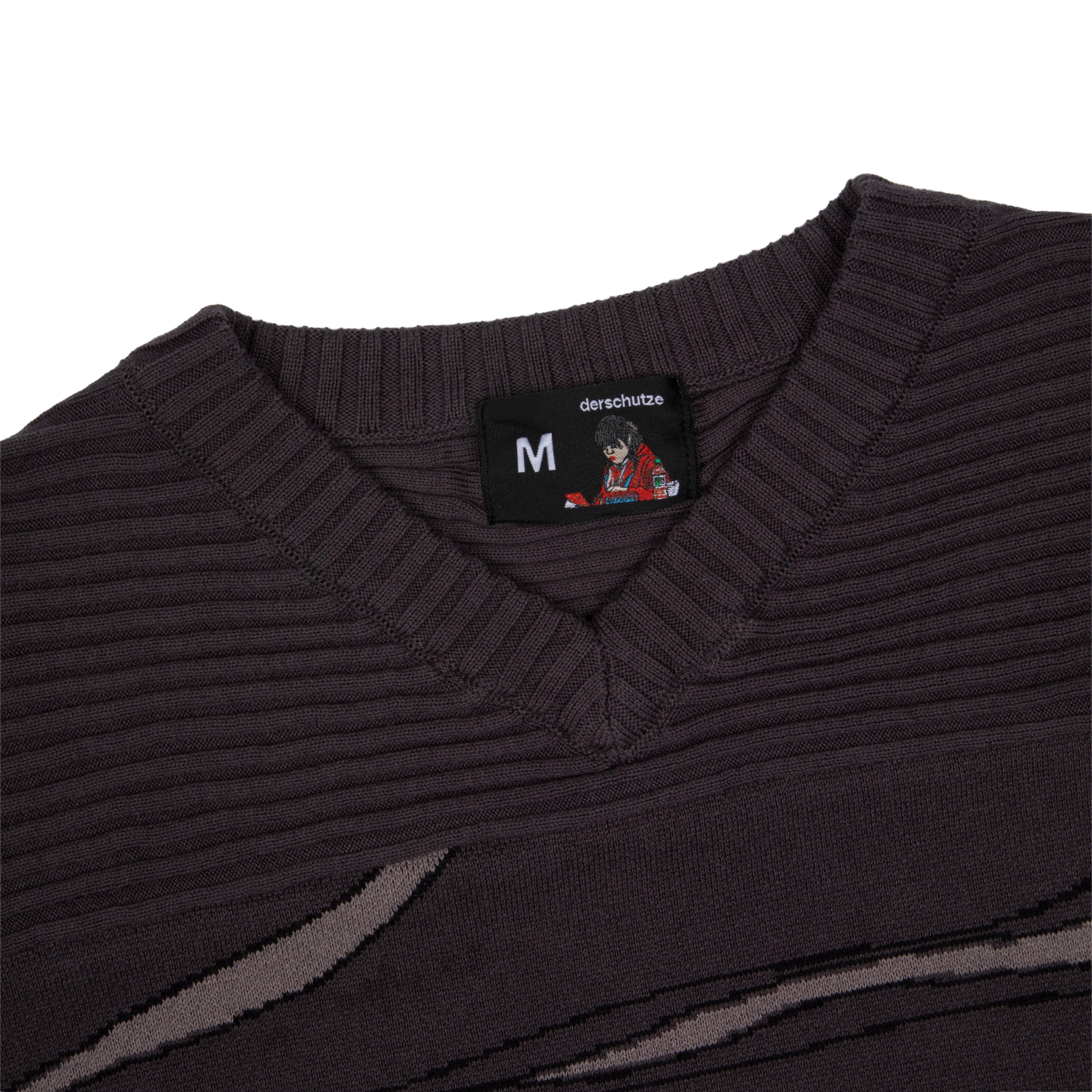 "yakuza" Layered knitted Jersey-Fineriform