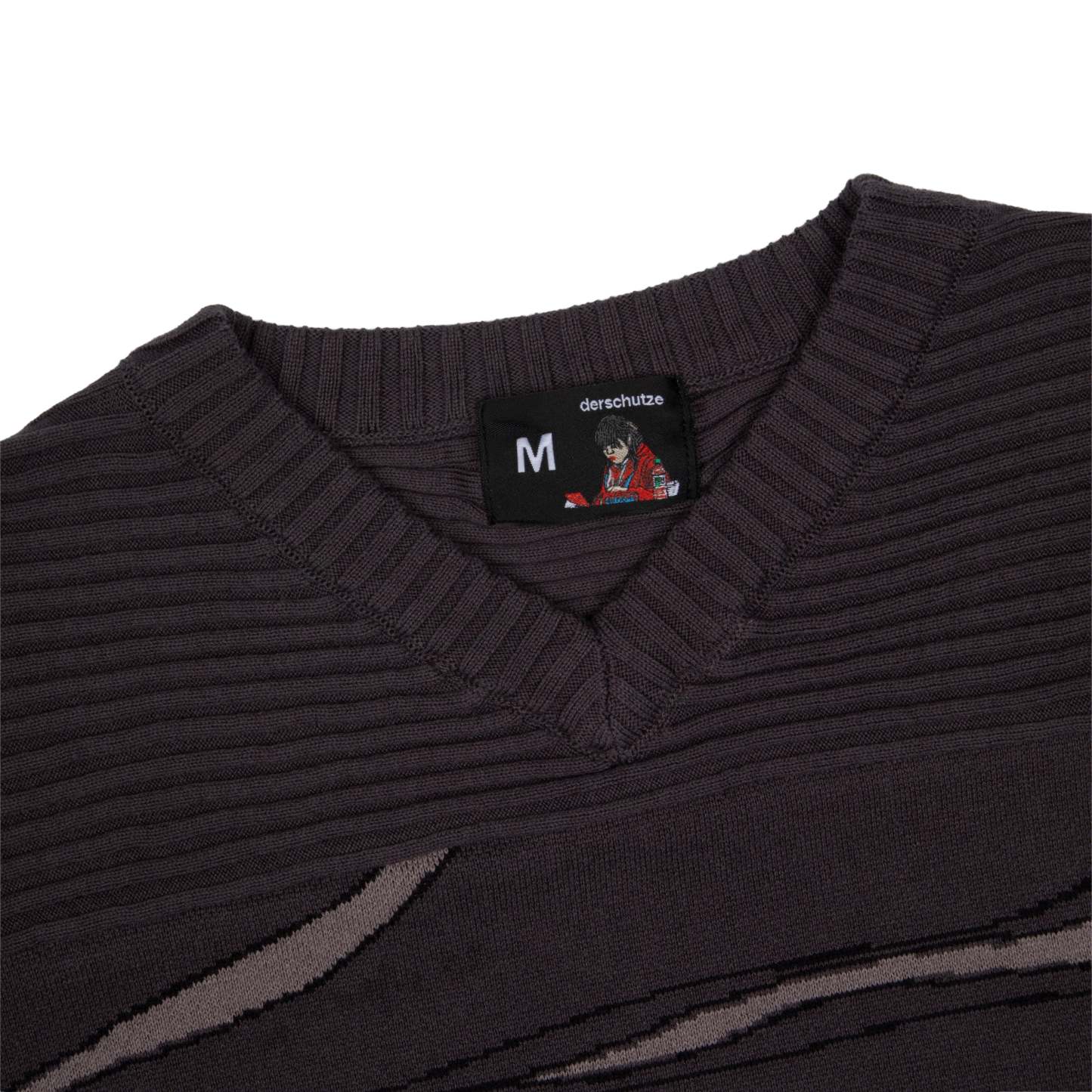 "yakuza" Layered knitted Jersey-Fineriform