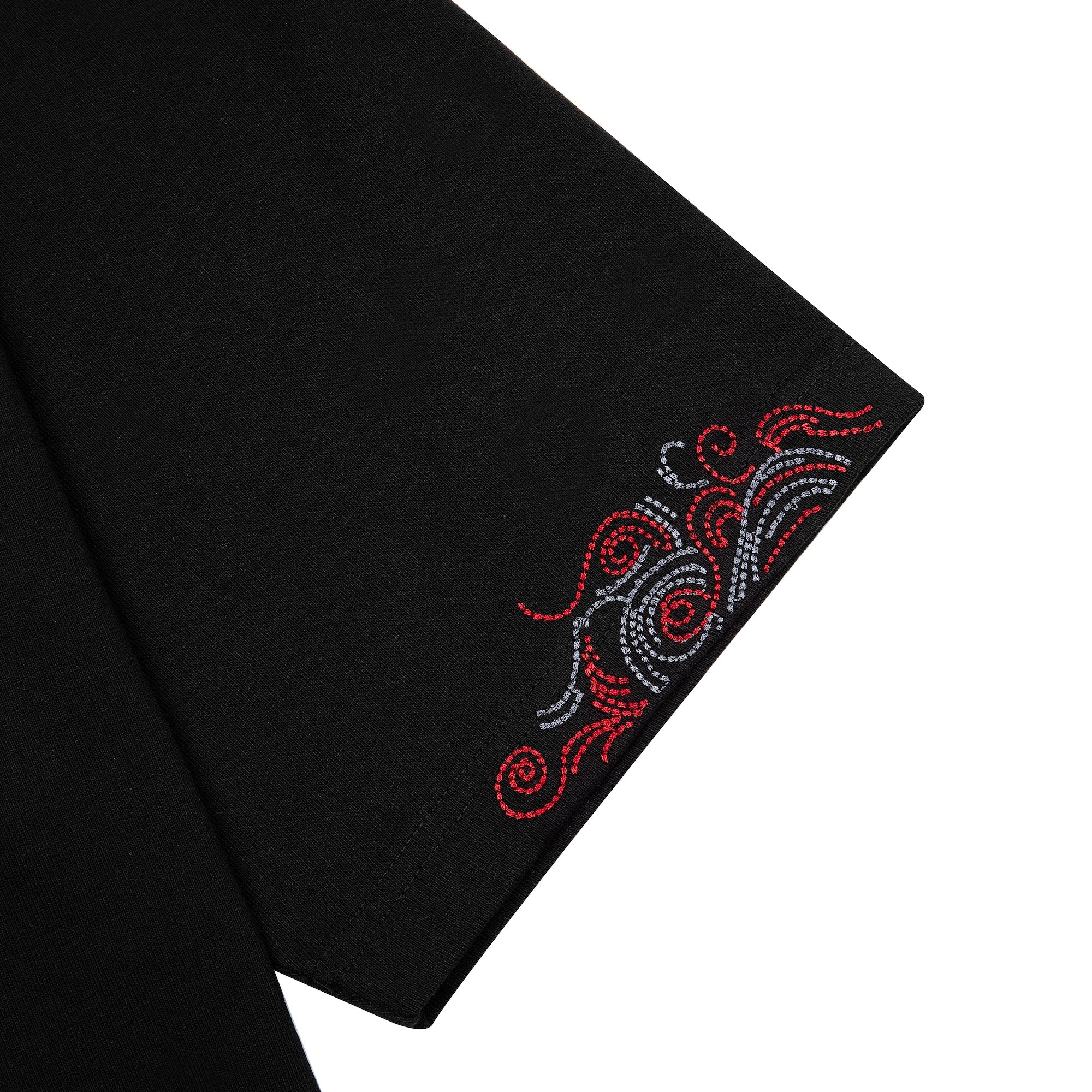 "mosaic" T Shirt black 01-Fineriform