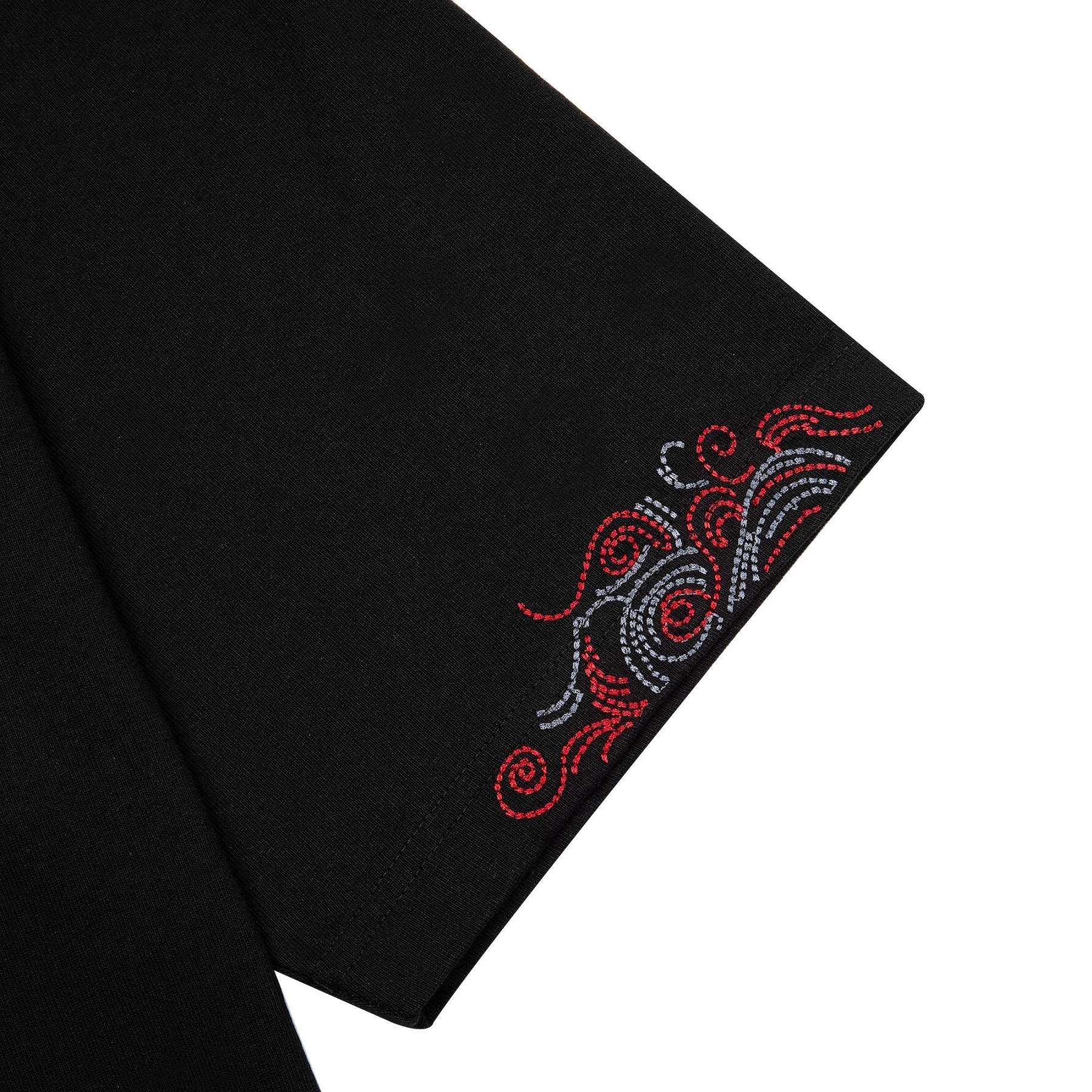 "mosaic" T Shirt black 01-Fineriform