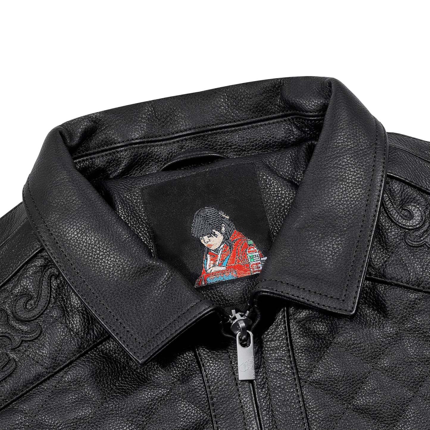 "western" leather Jacket-Fineriform