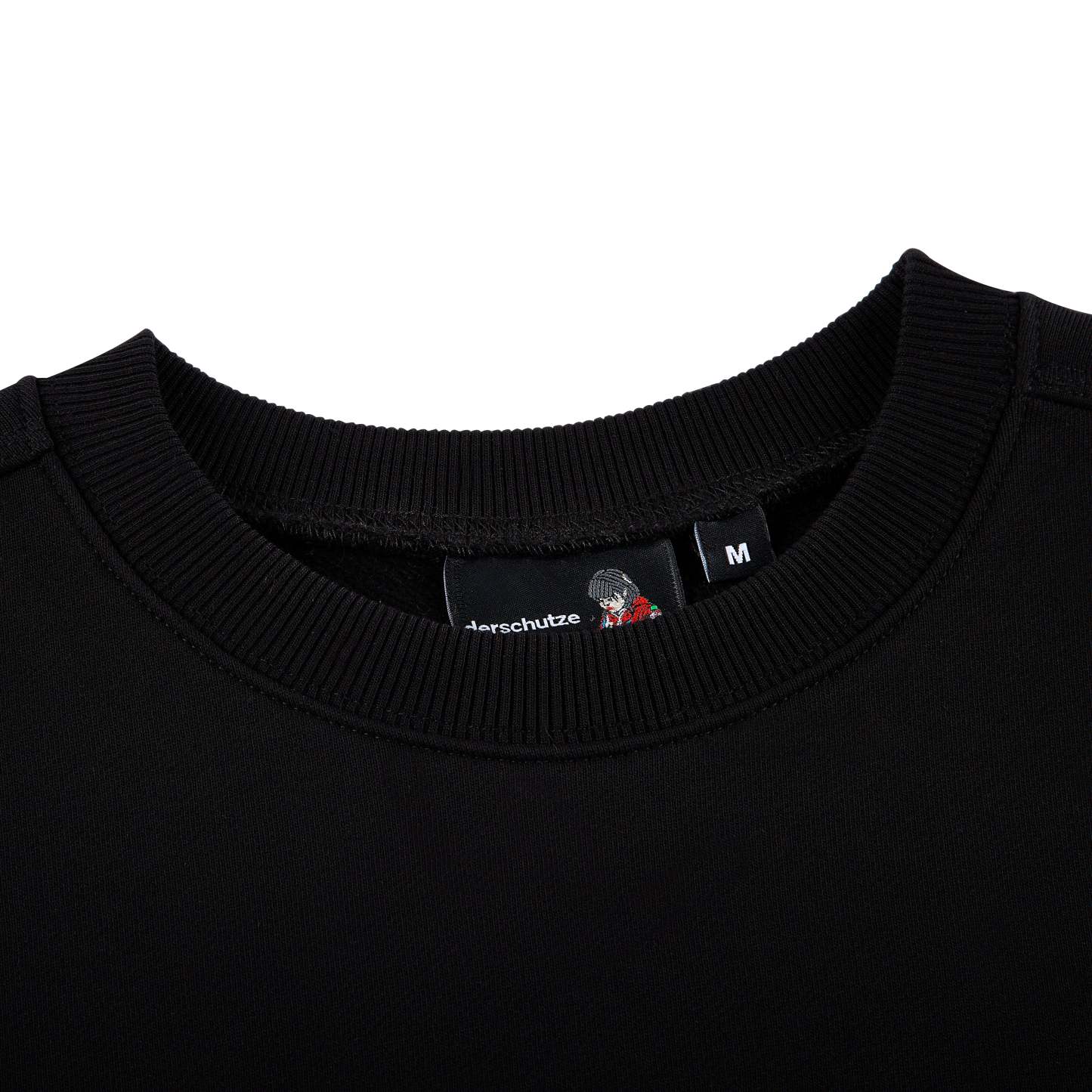 "awakening" Crewneck black 02-Fineriform