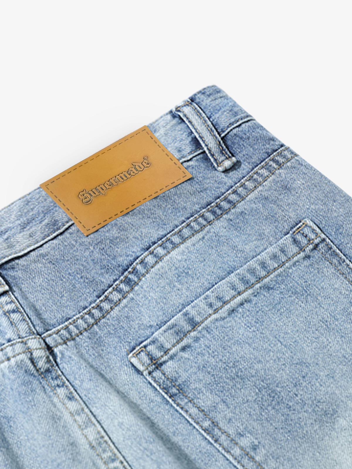 Denim Ripped Washed Distressed Jeans - 2503-Fineriform