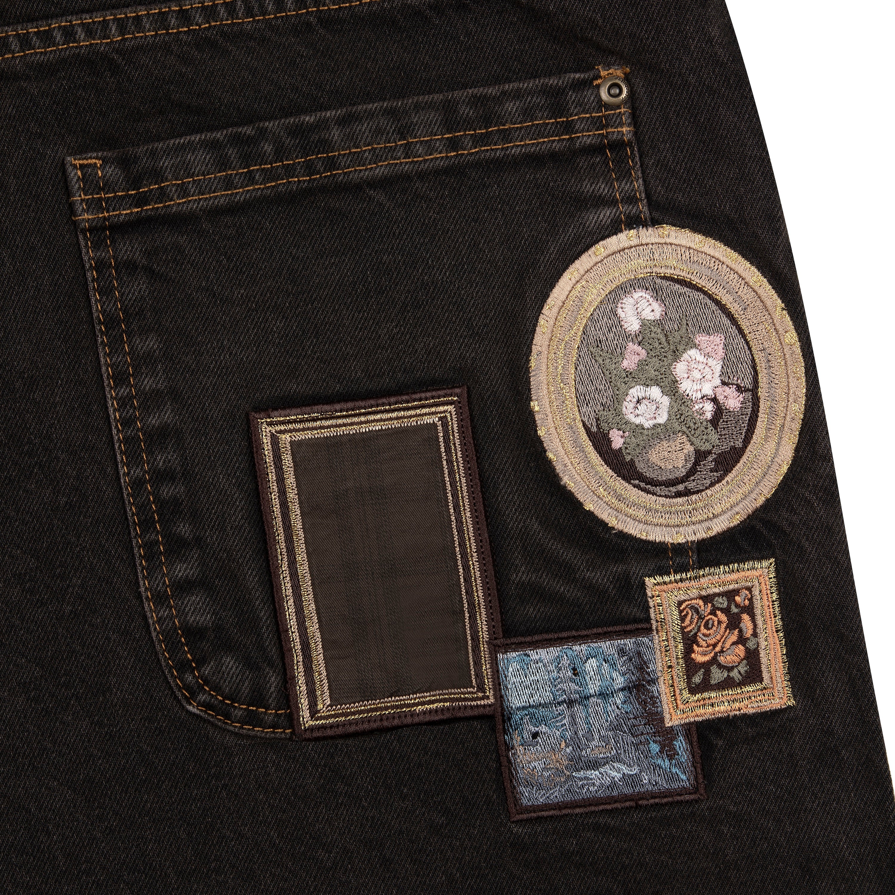 "gallery" Denim dark brown-Fineriform