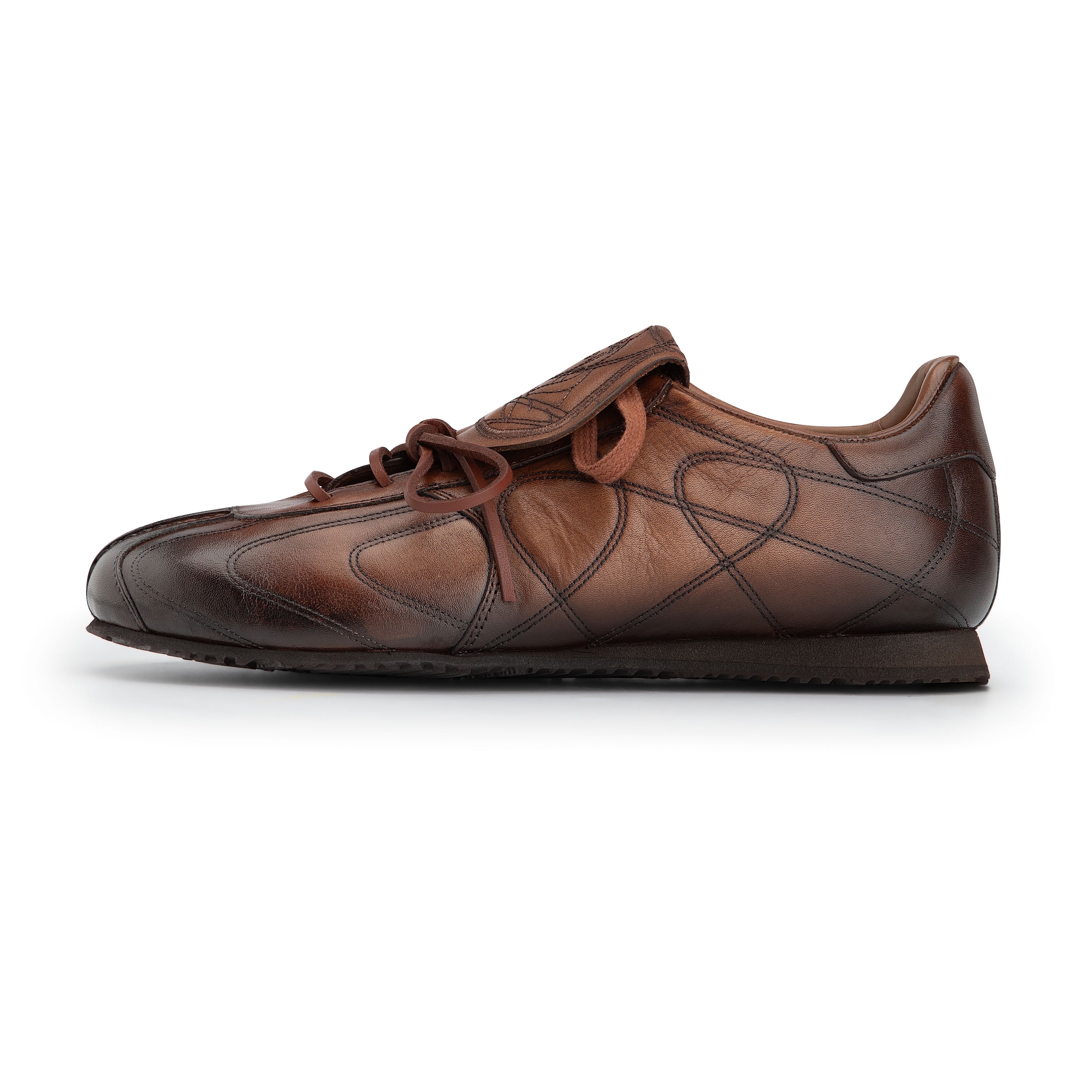 "yakuza" soccer shoes brown-Fineriform
