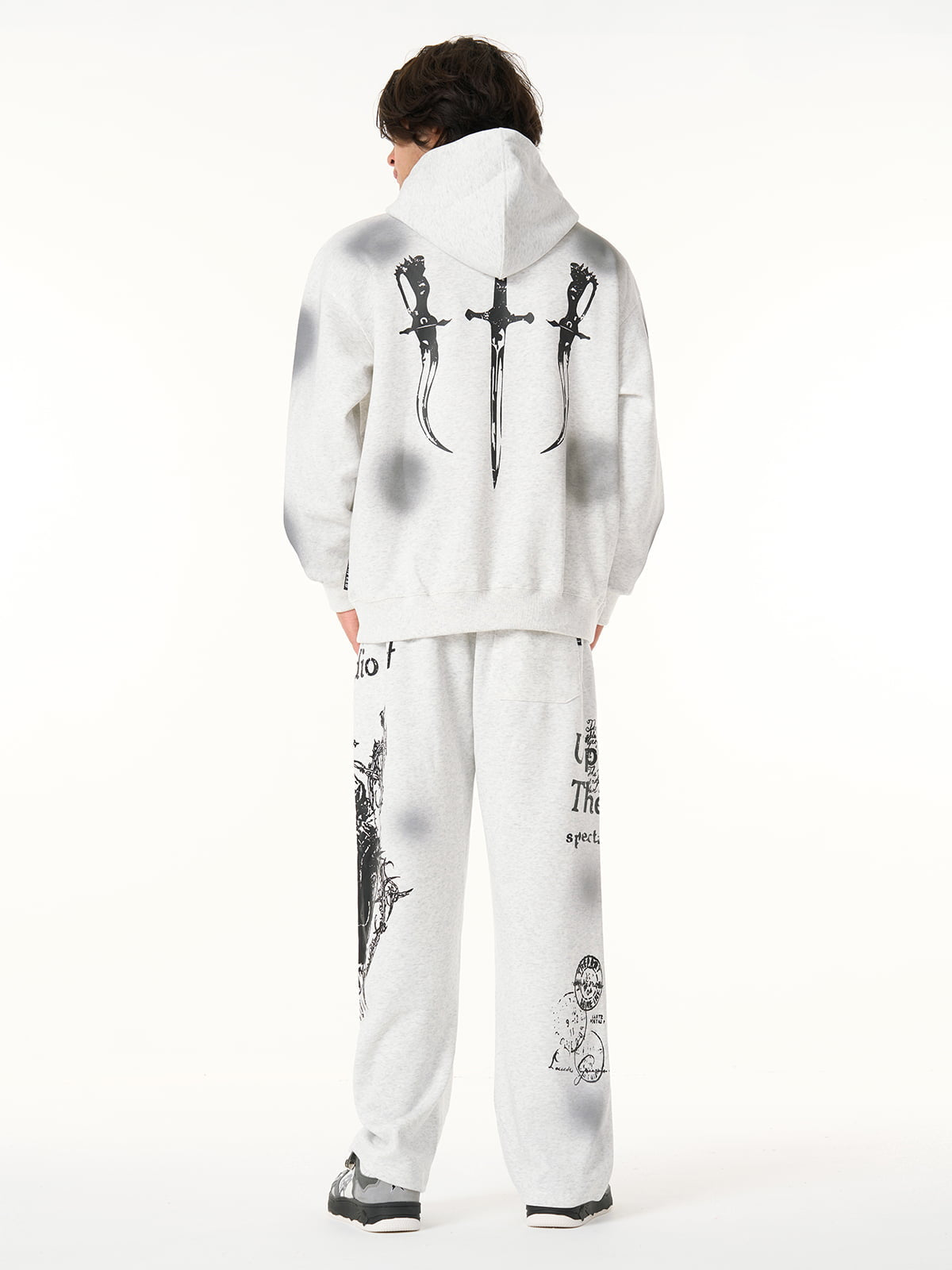 Supermade × Mortemartt Graphic Hooded Jacket- 2279-Fineriform