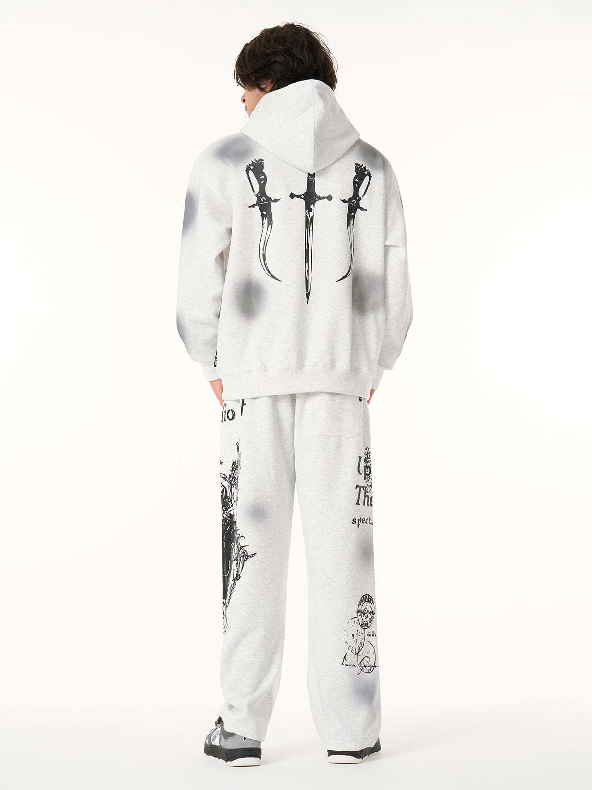 Supermade × Mortemartt Graphic Hooded Jacket- 2279-Fineriform