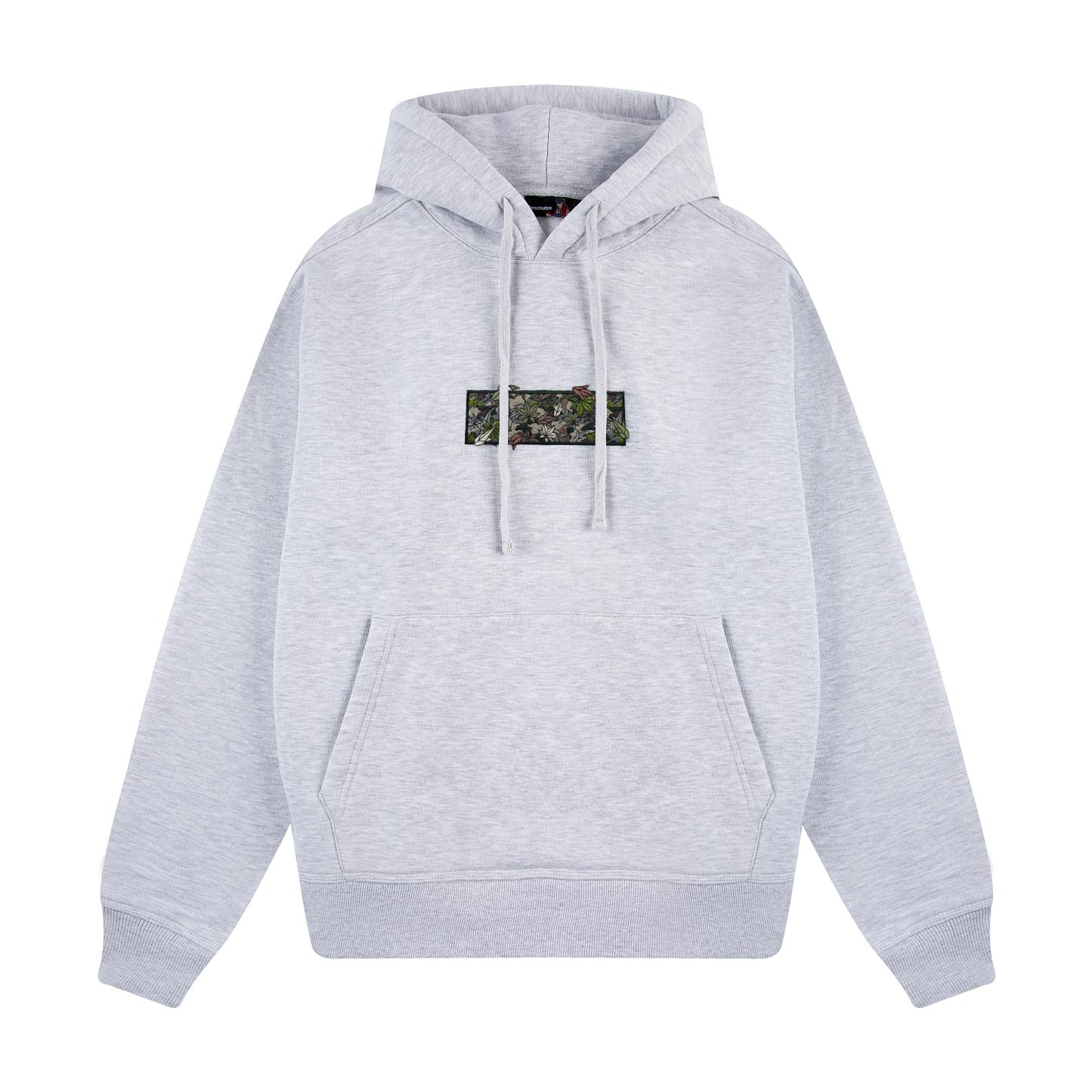 "origami" Hoodie grey melange-Fineriform