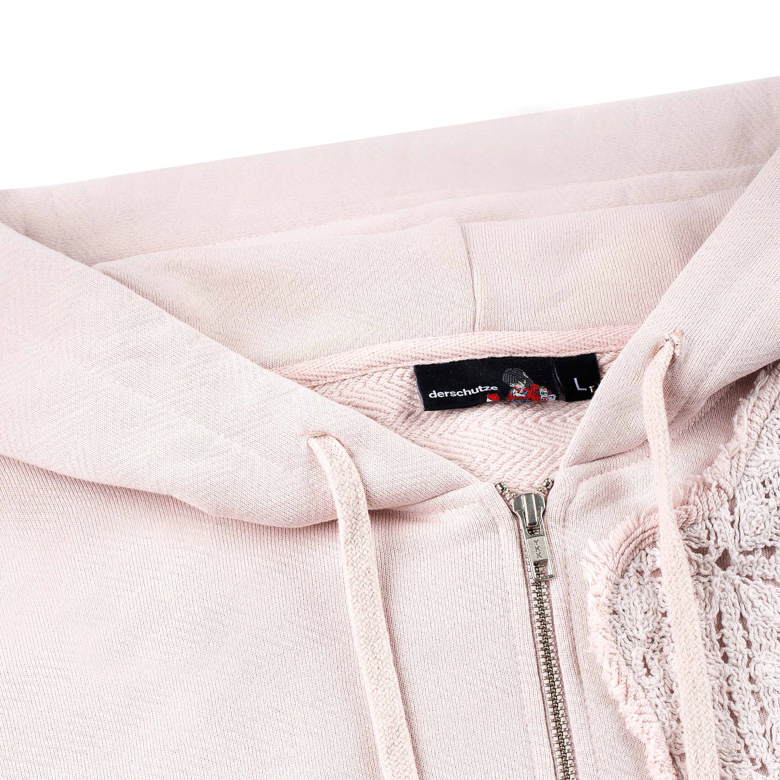"lotus" Zip Up pink-Fineriform