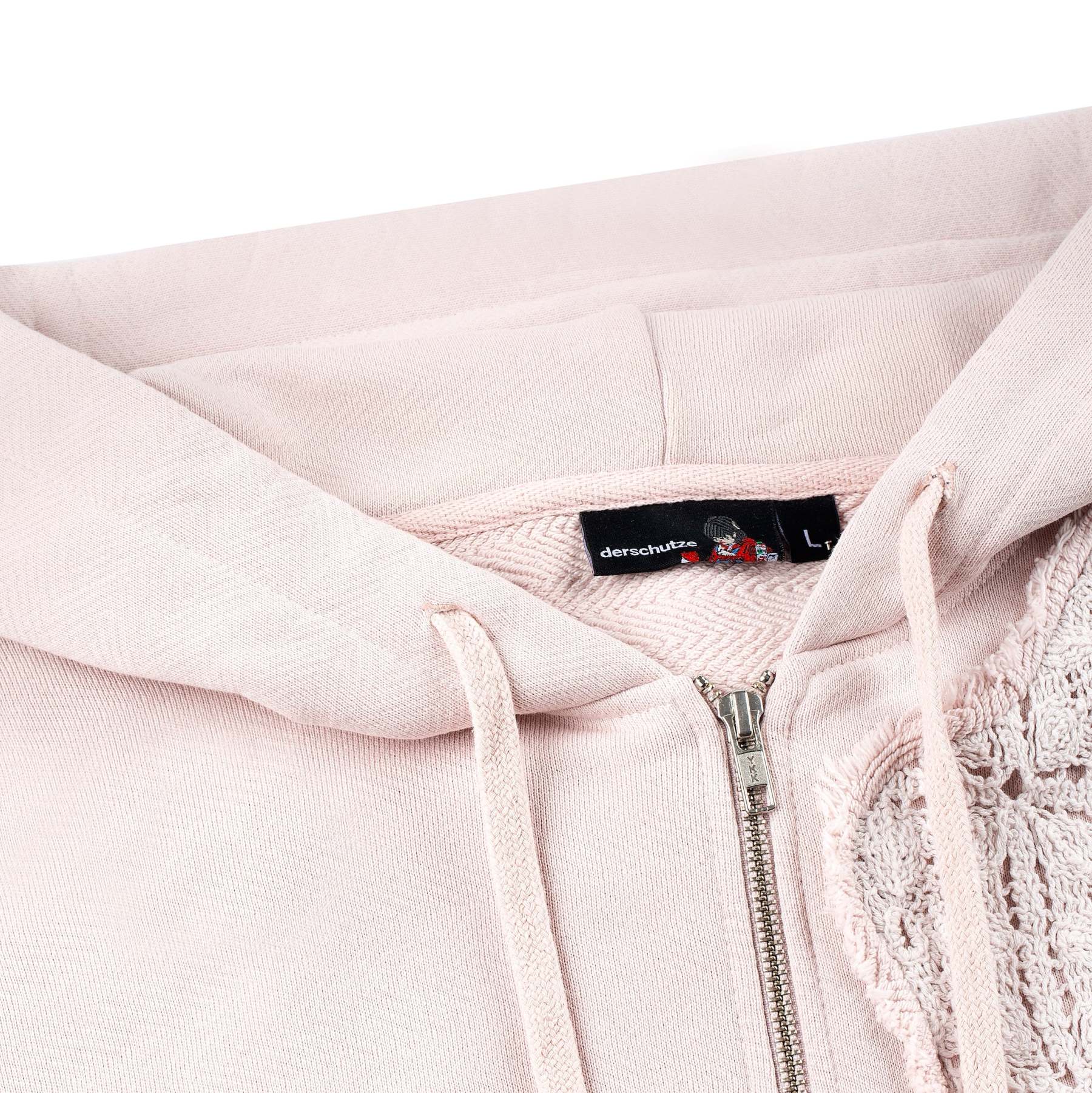 "lotus" Zip Up pink-Fineriform