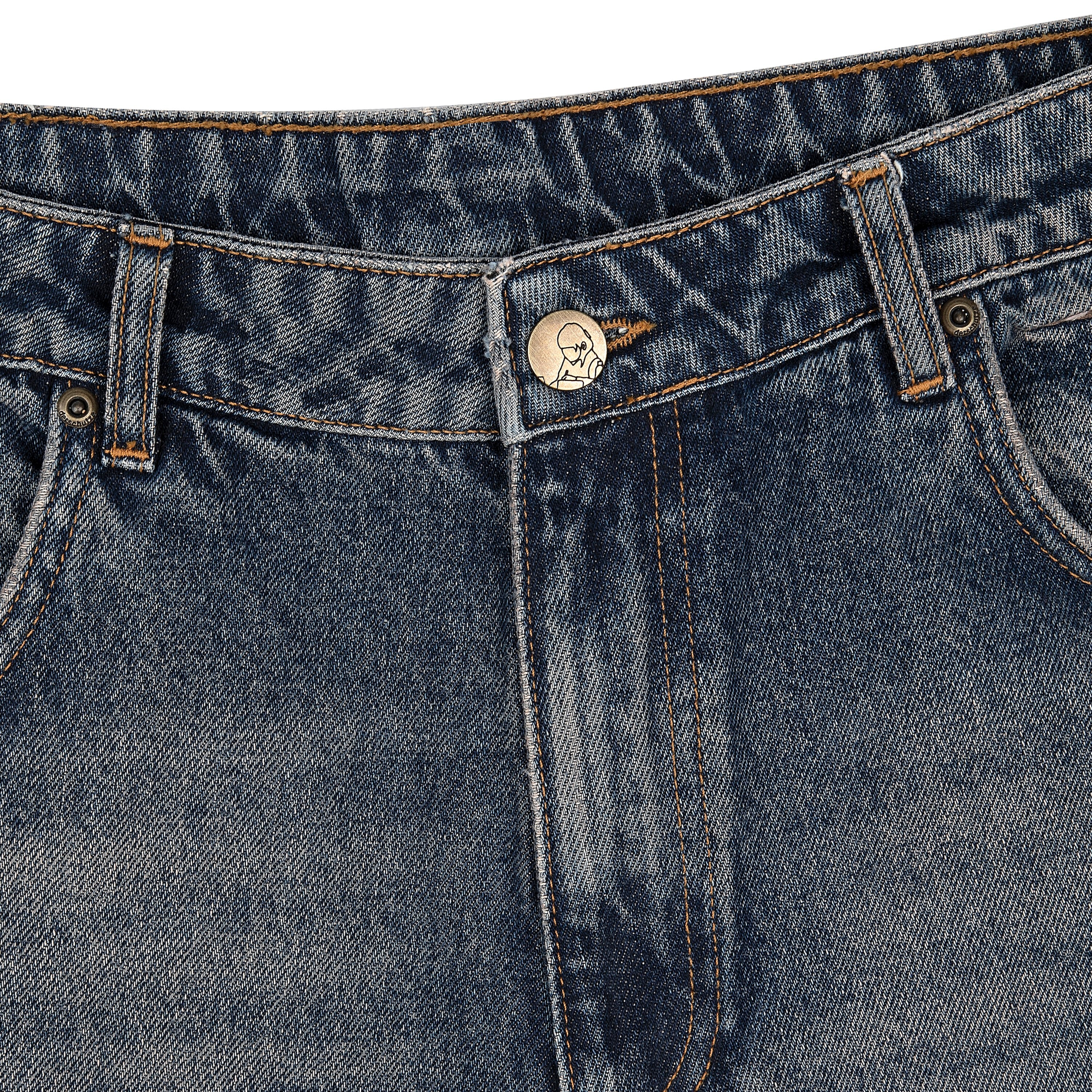 "blossom v2" patchwork washed Denim-Fineriform