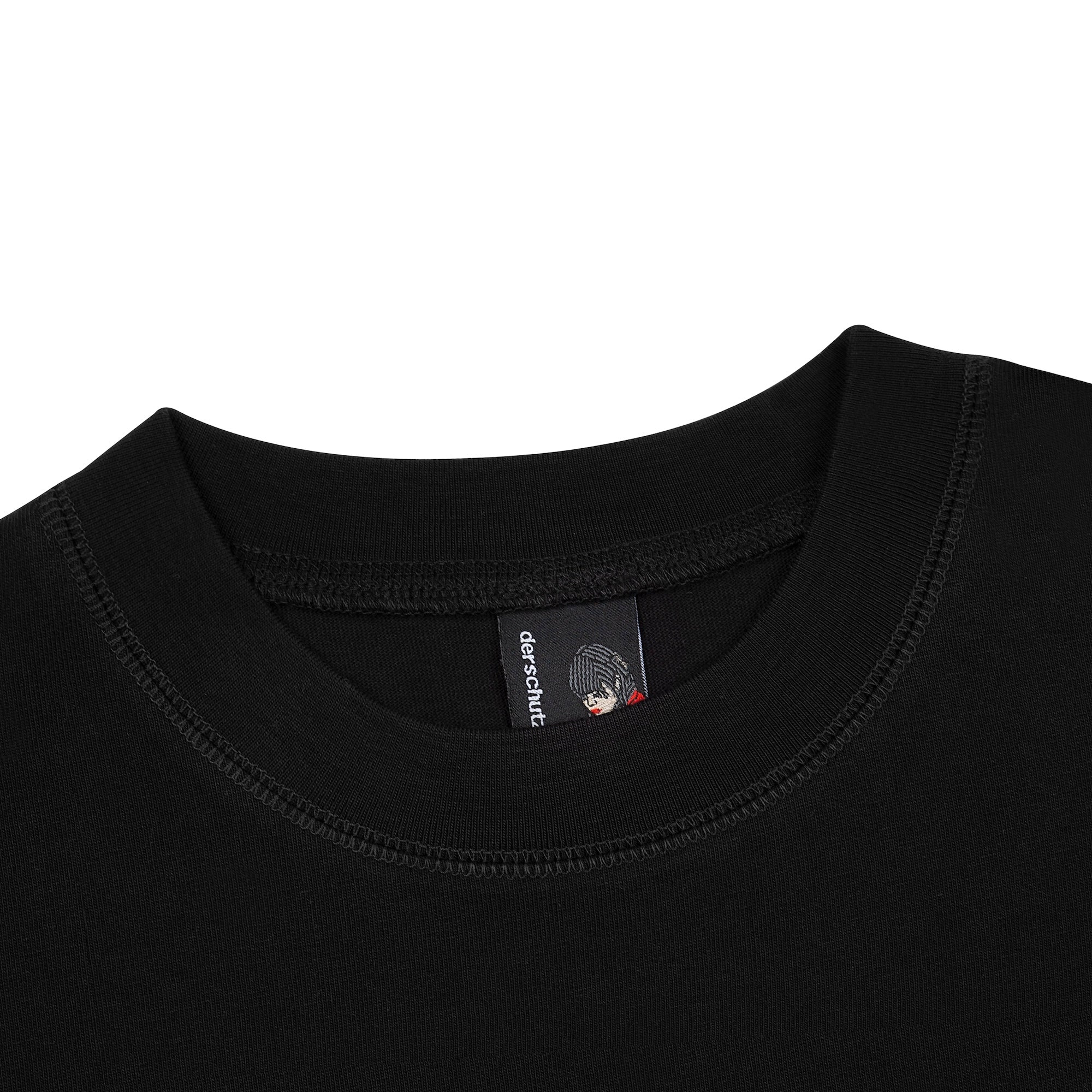 "mosaic" T Shirt black 02-Fineriform