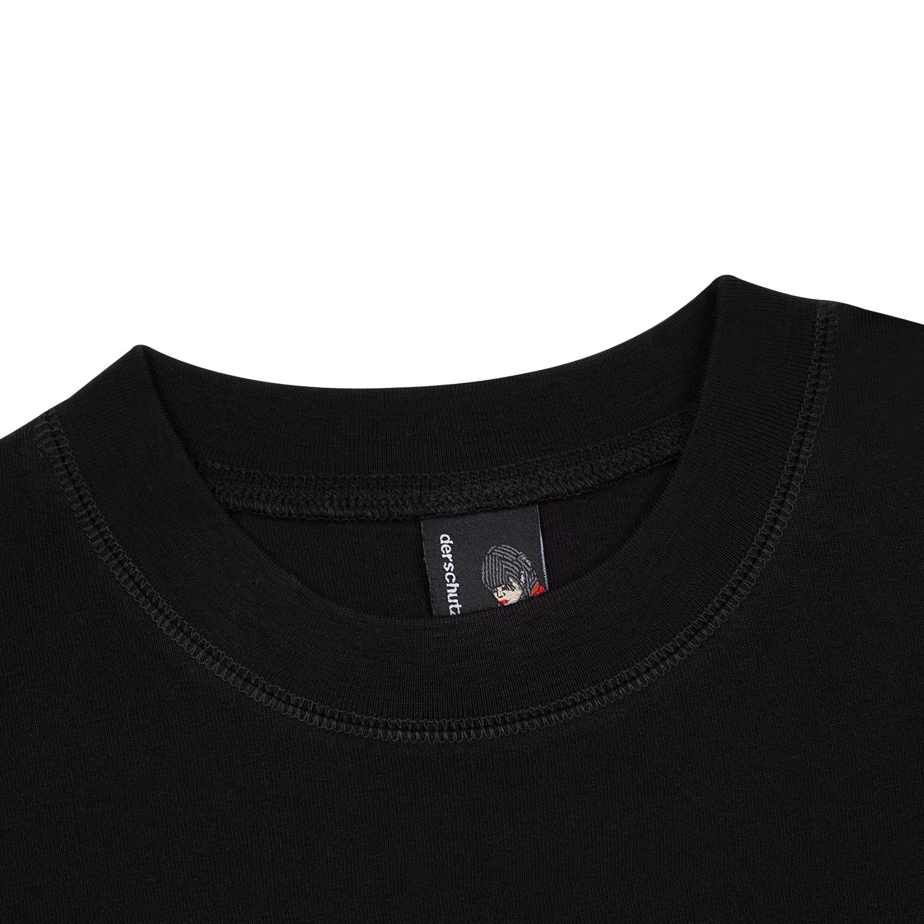 "mosaic" T Shirt black 02-Fineriform