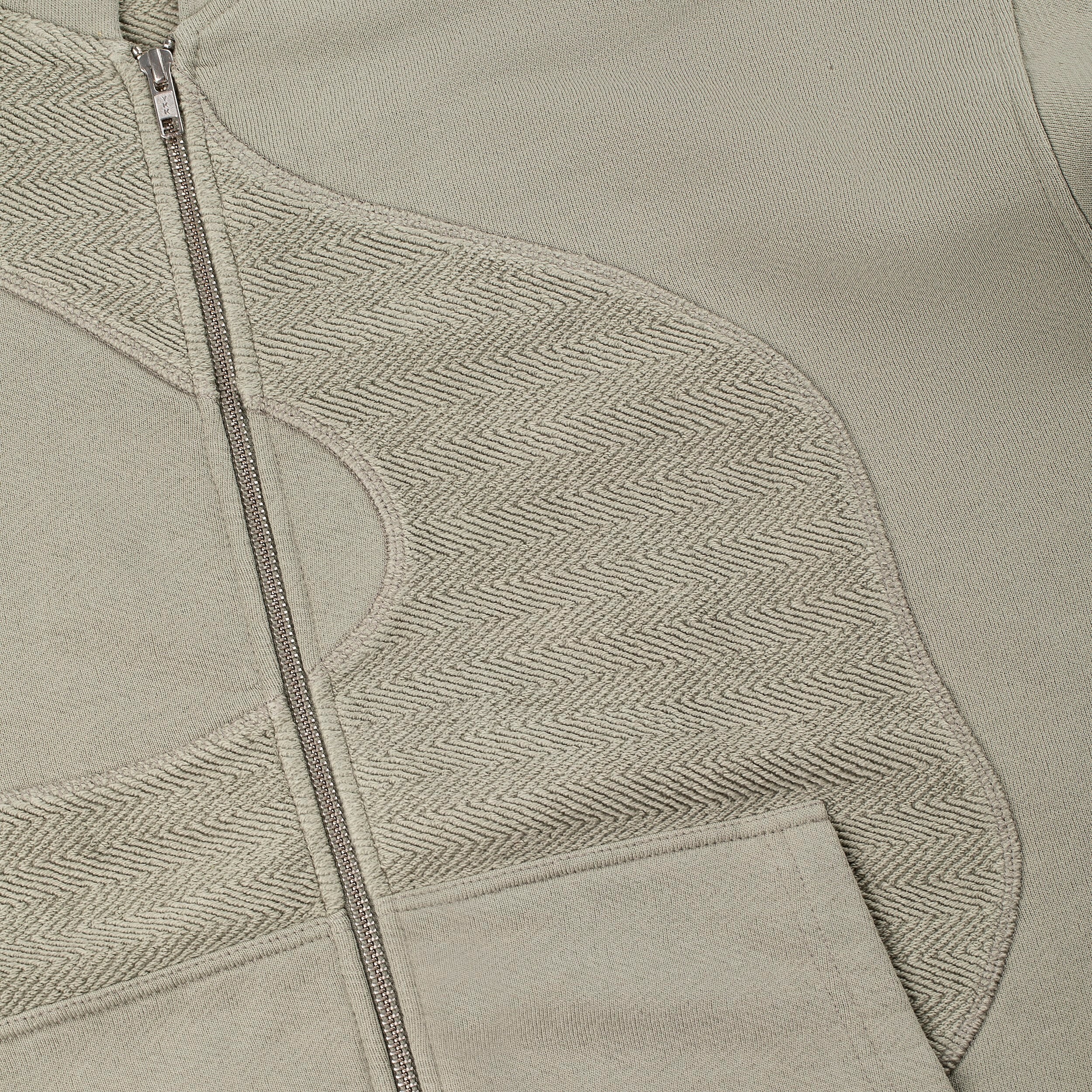 "lotus" Zip Up khaki-Fineriform