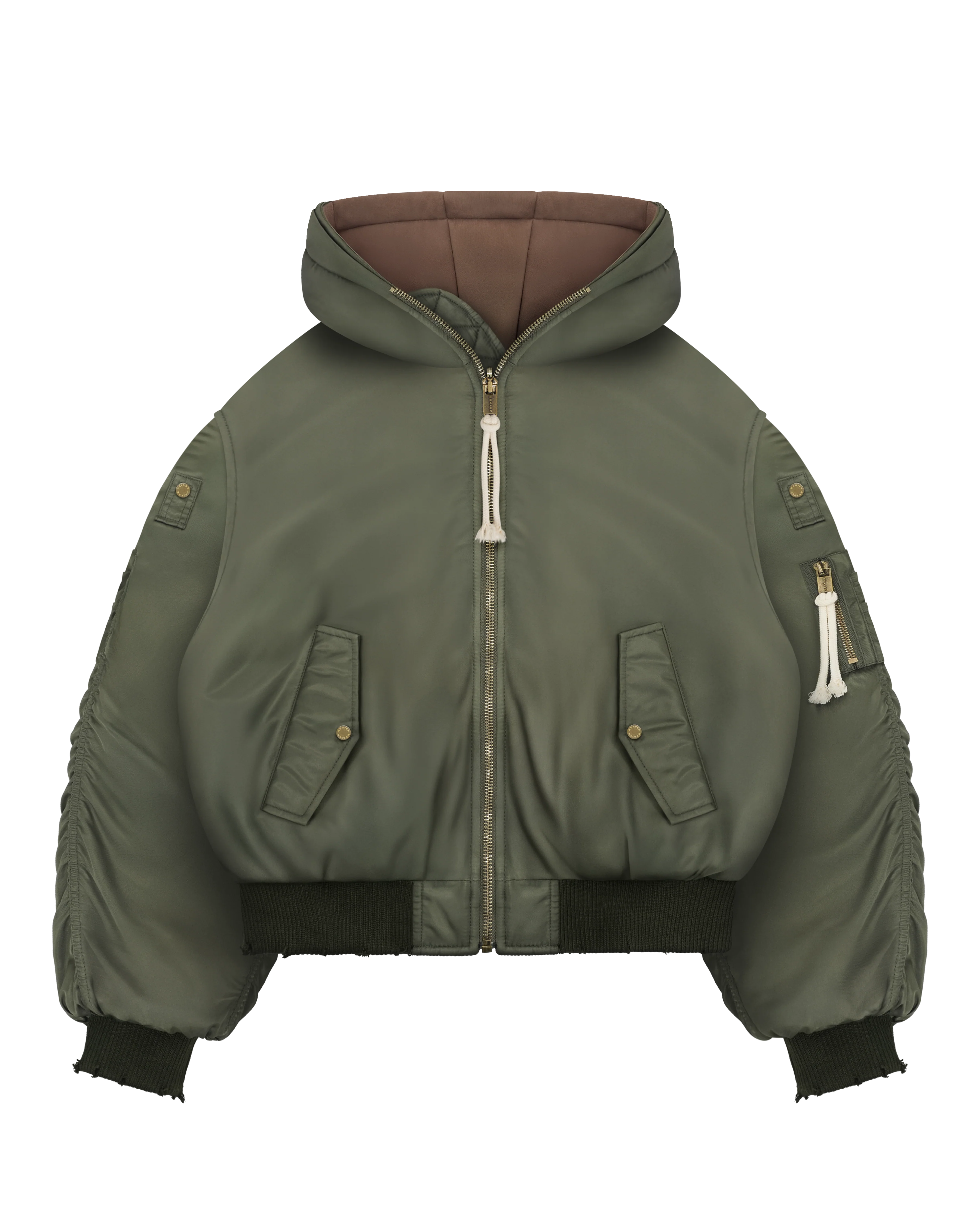 Fur Bomber Jacket-Fineriform