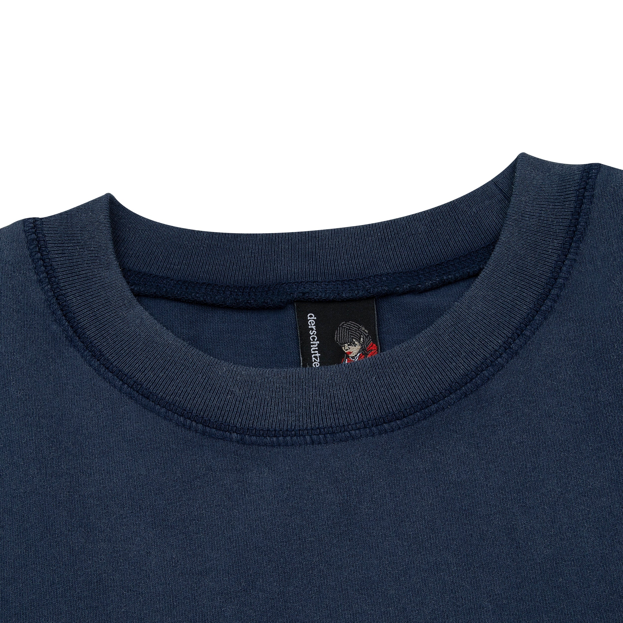 "sashiko" T Shirt navy-Fineriform