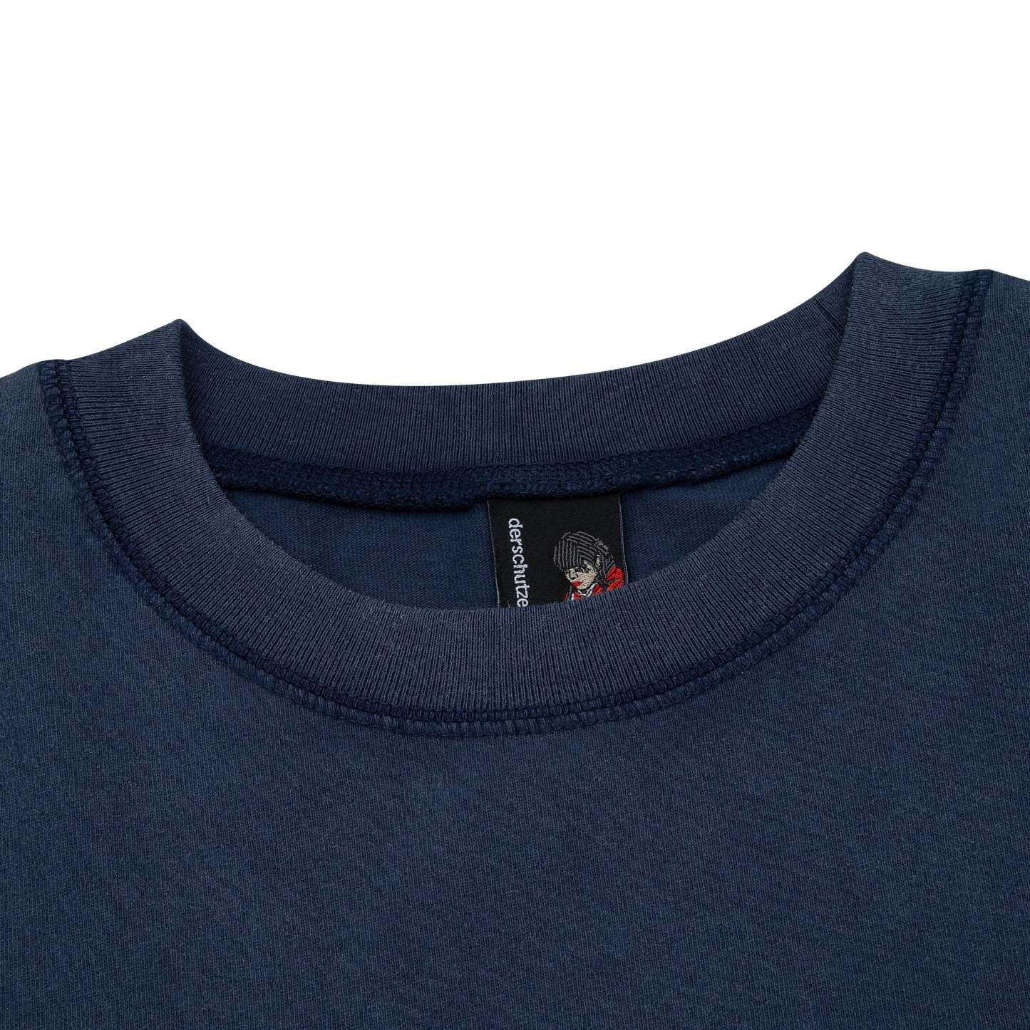 "sashiko" T Shirt navy-Fineriform