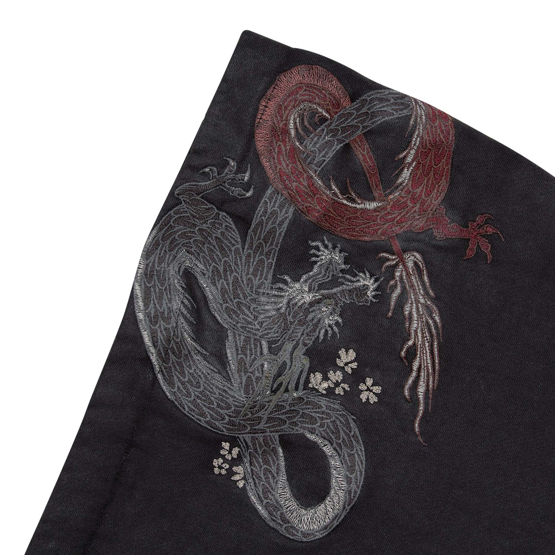 "yakuza" Hoodie black 02-Fineriform