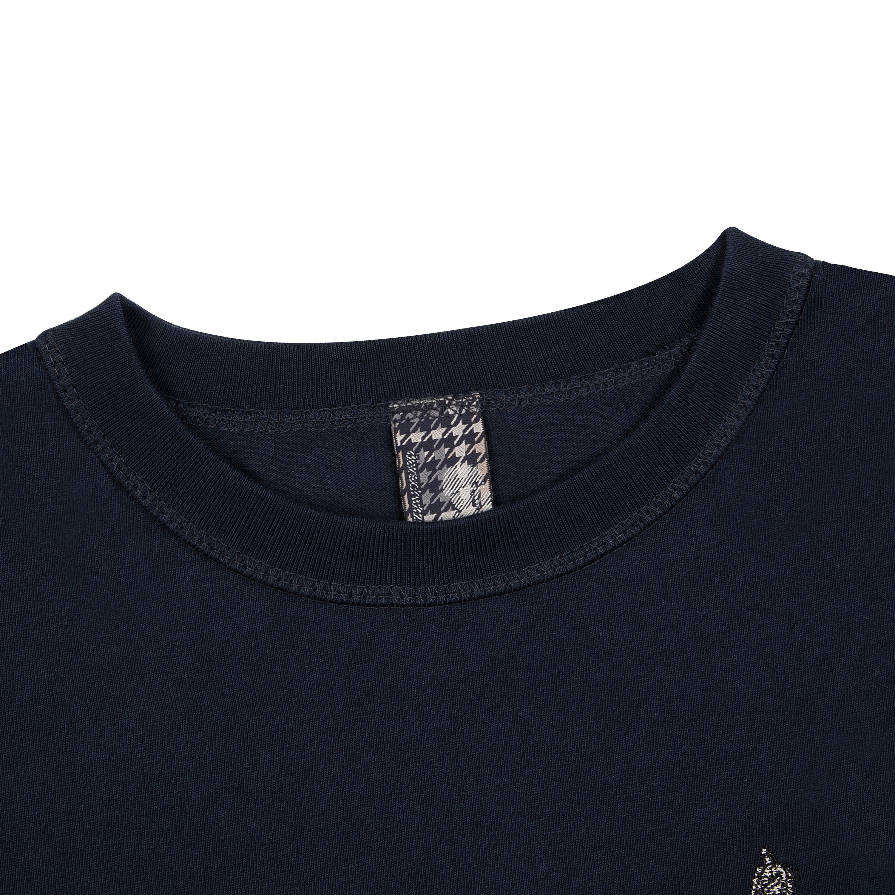 "gallery" layered Longsleeve navy-Fineriform