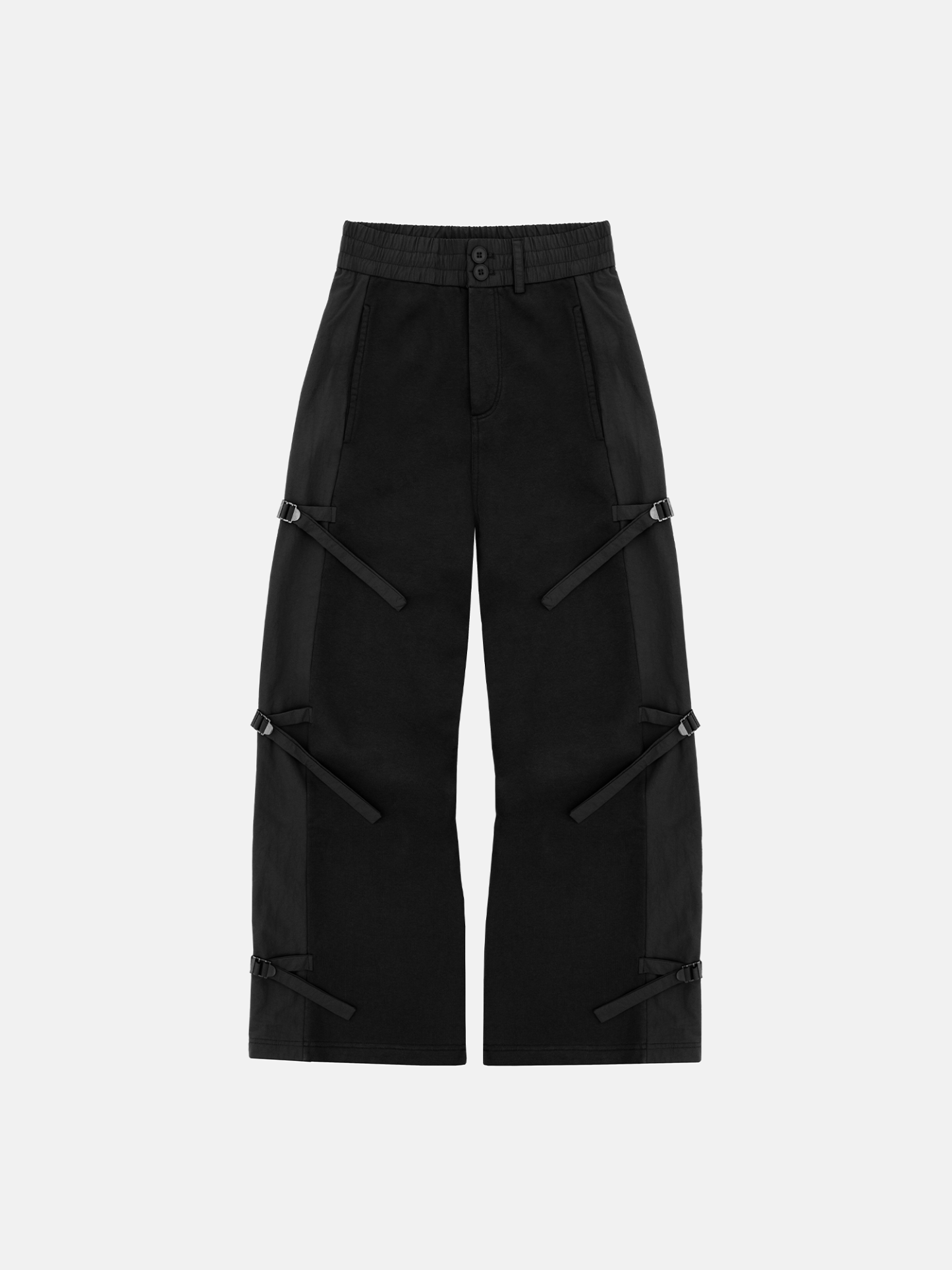 BATTLE SWEATPANTS - BLACK-Fineriform