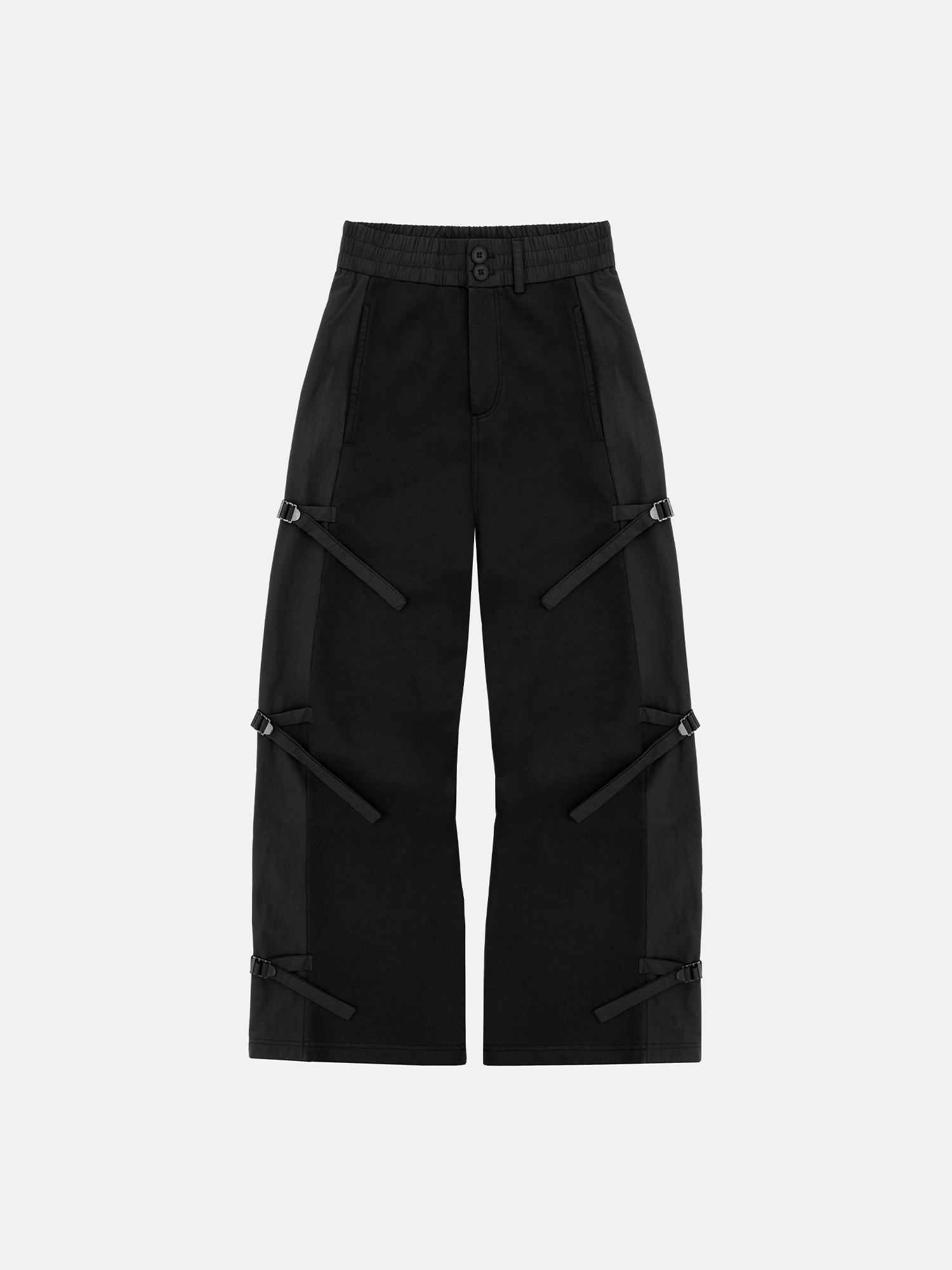 BATTLE SWEATPANTS - BLACK-Fineriform