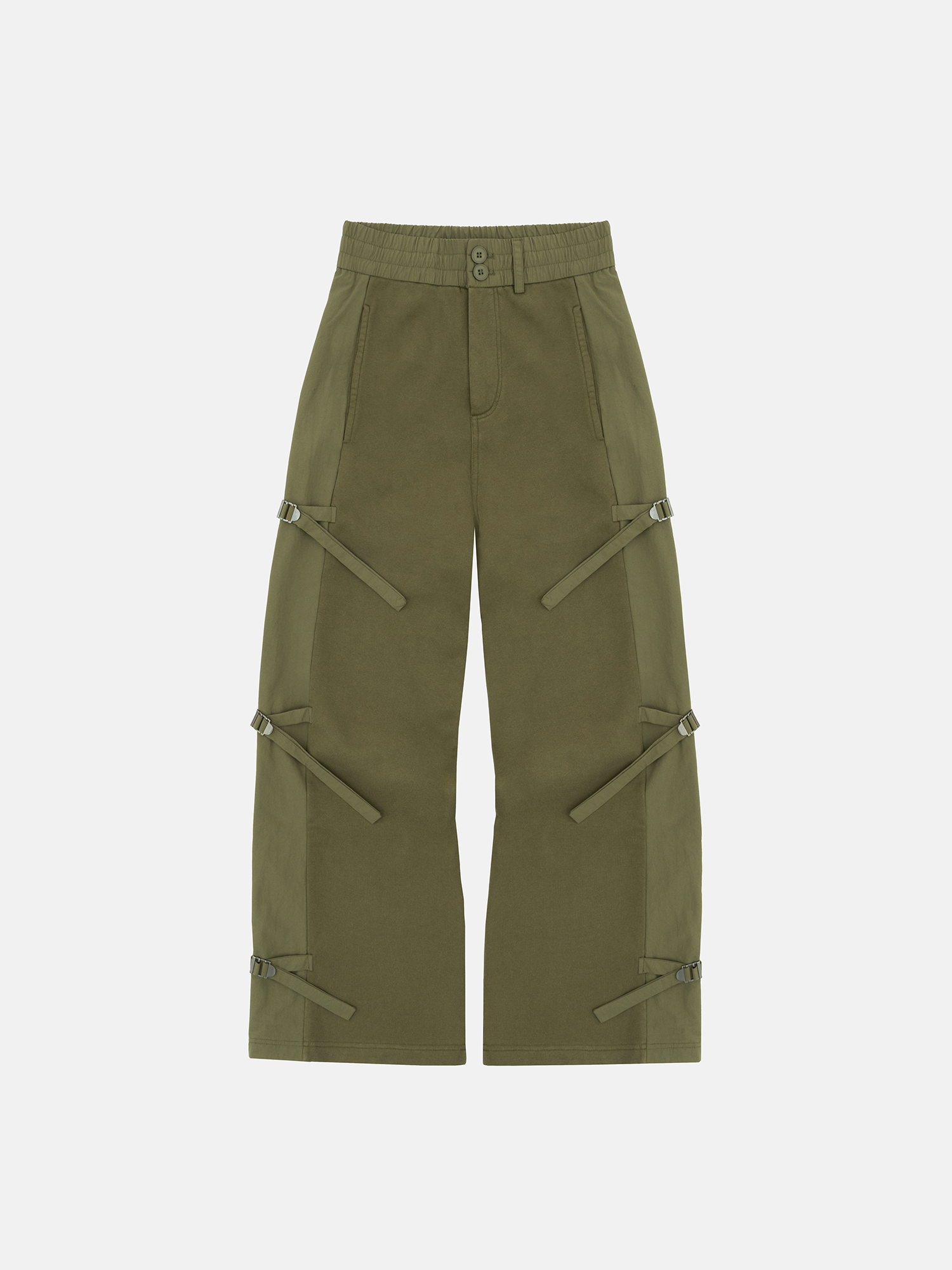 BATTLE SWEATPANTS - GREEN-Fineriform