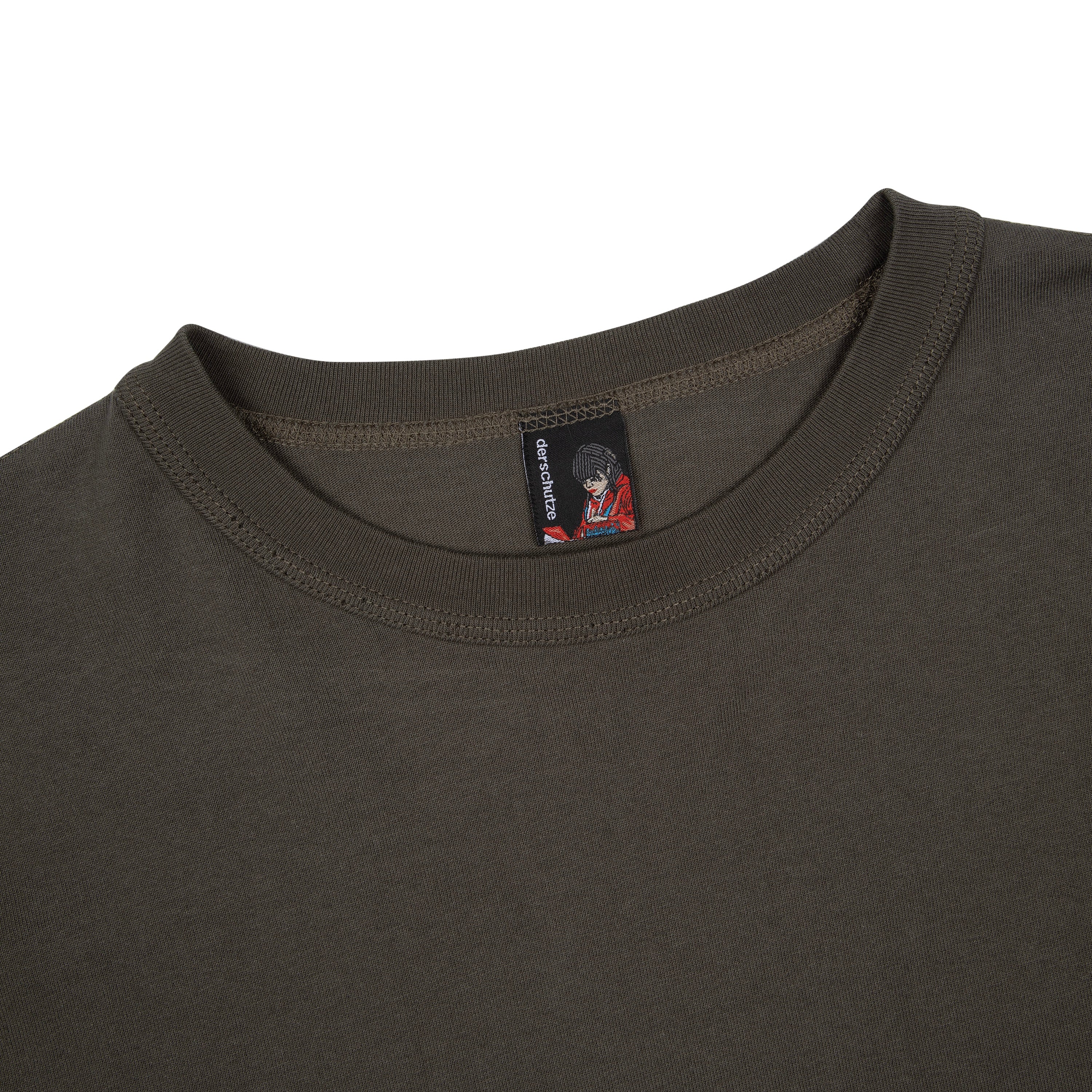 "yakuza" layered Longsleeve khaki-Fineriform