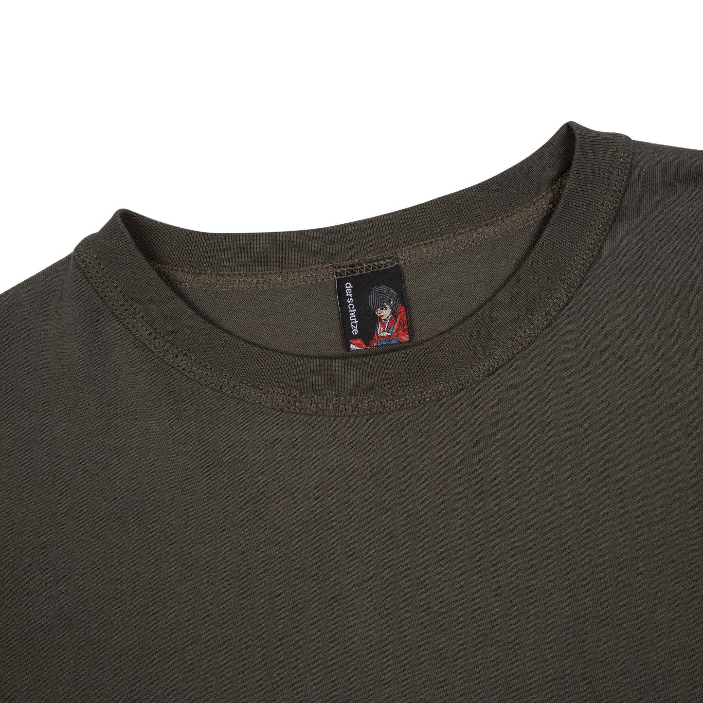 "yakuza" layered Longsleeve khaki-Fineriform