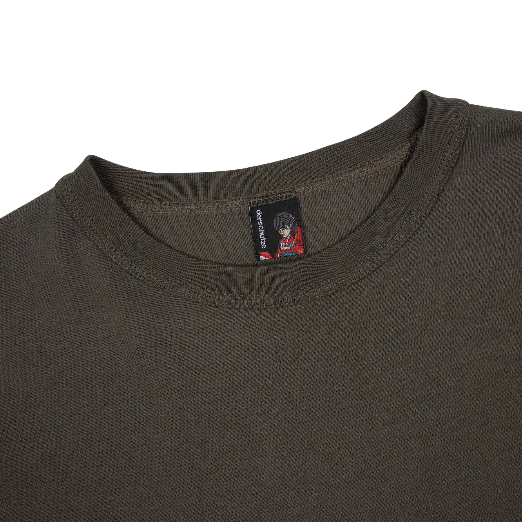 "yakuza" layered Longsleeve khaki-Fineriform