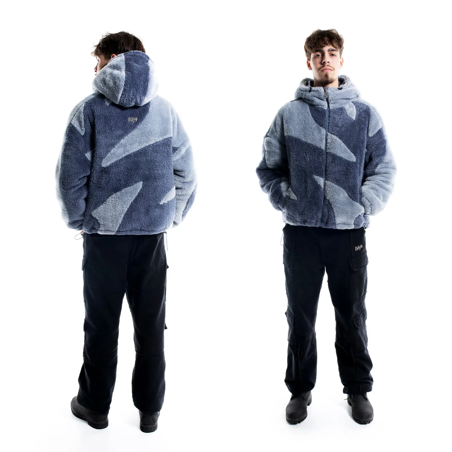Fluffy Sherpa Jacket-Fineriform