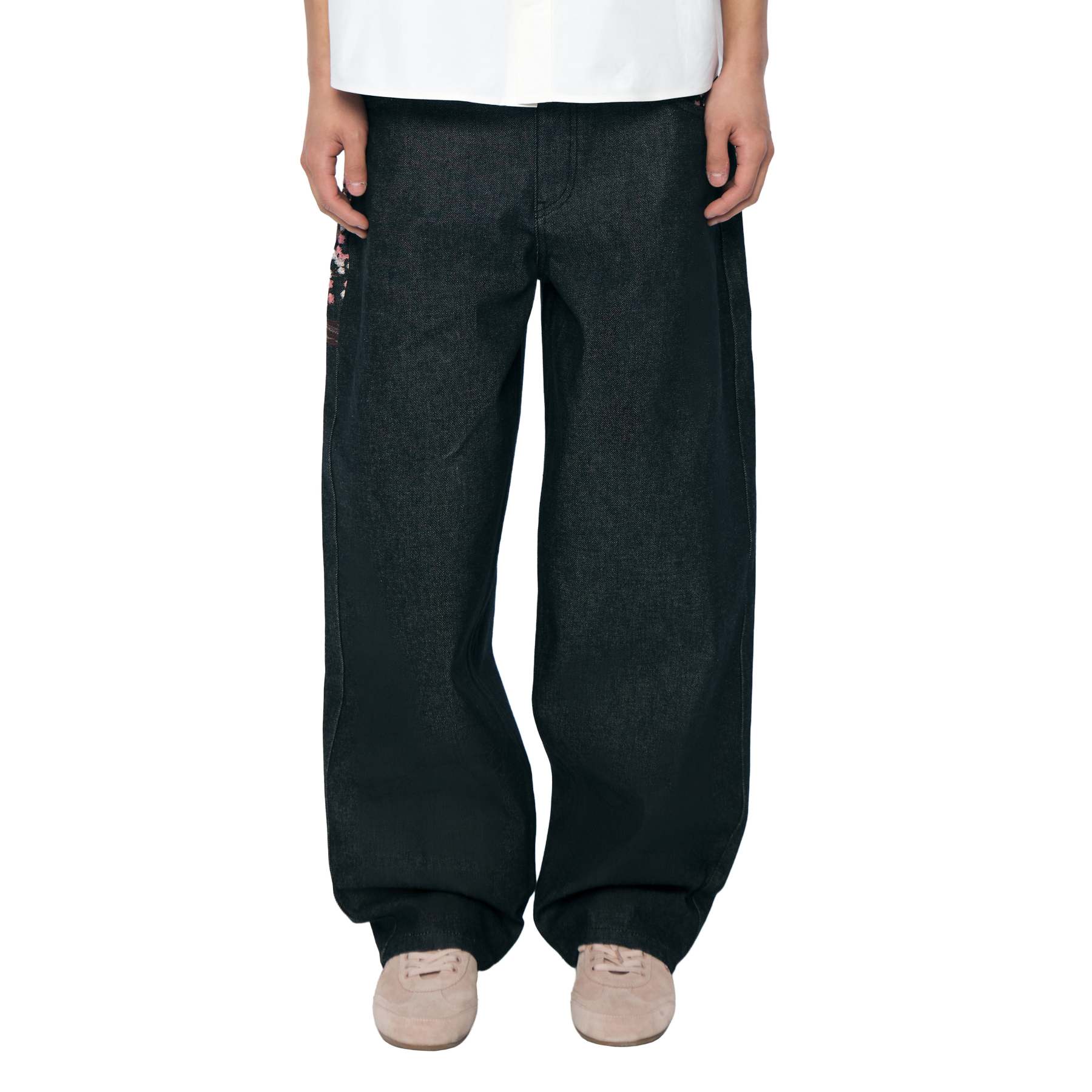 "blossom v2" Denim black-Fineriform