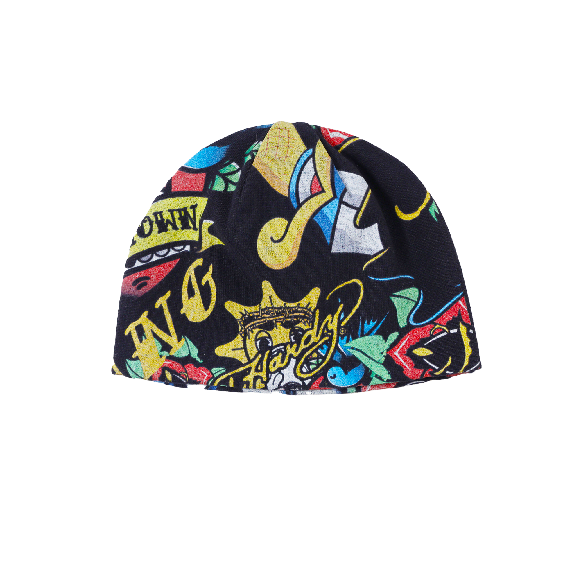 FULL PRINT HARDY BEANIE-Fineriform